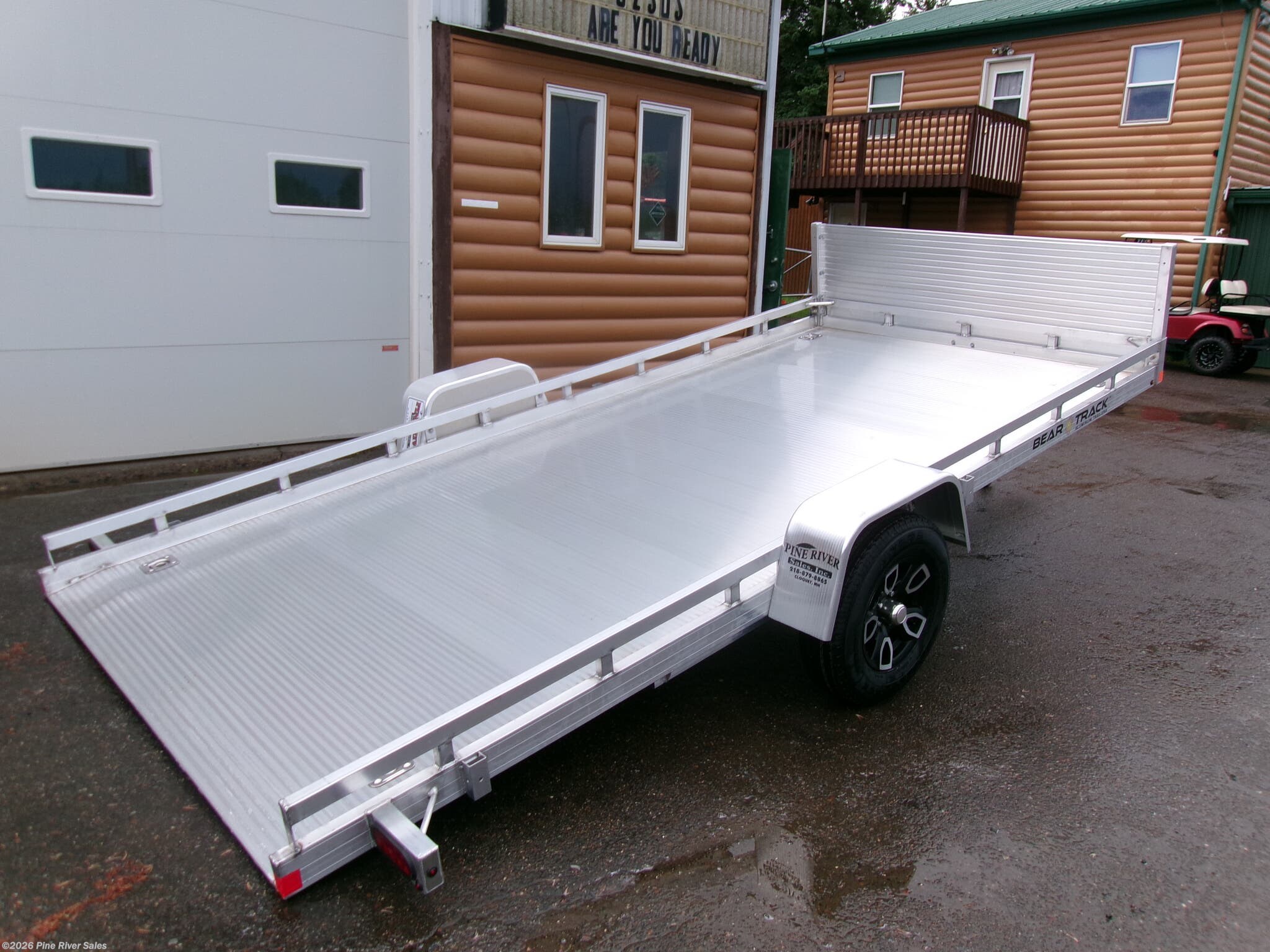 2026 81" x 176"  Alum Tilt Trailer 3.5k by Bear Track from Pine River Sales in Cloquet, Minnesota