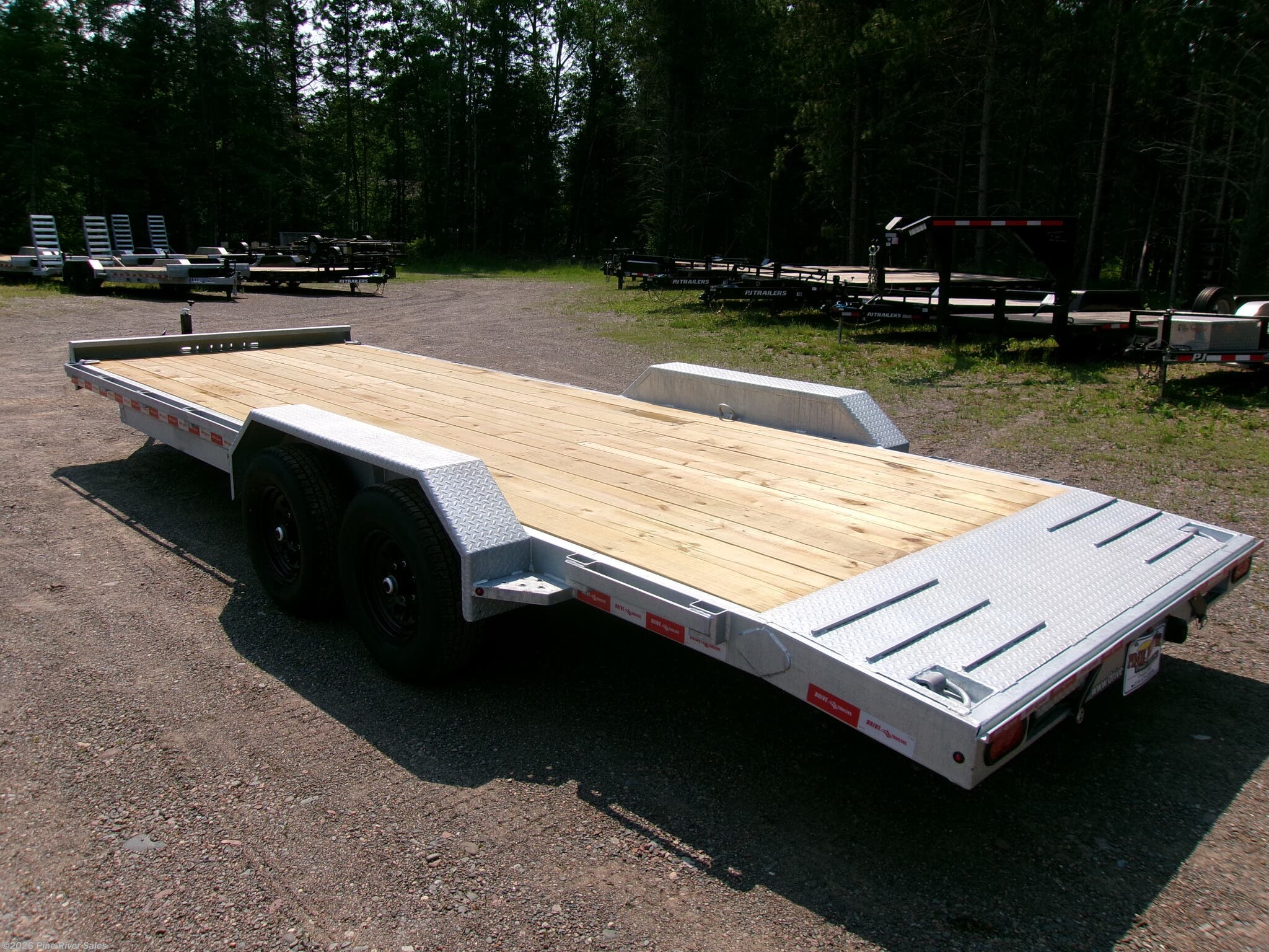 2027 Drive Trailers 82"x22' Galv. 10400#gvwr
