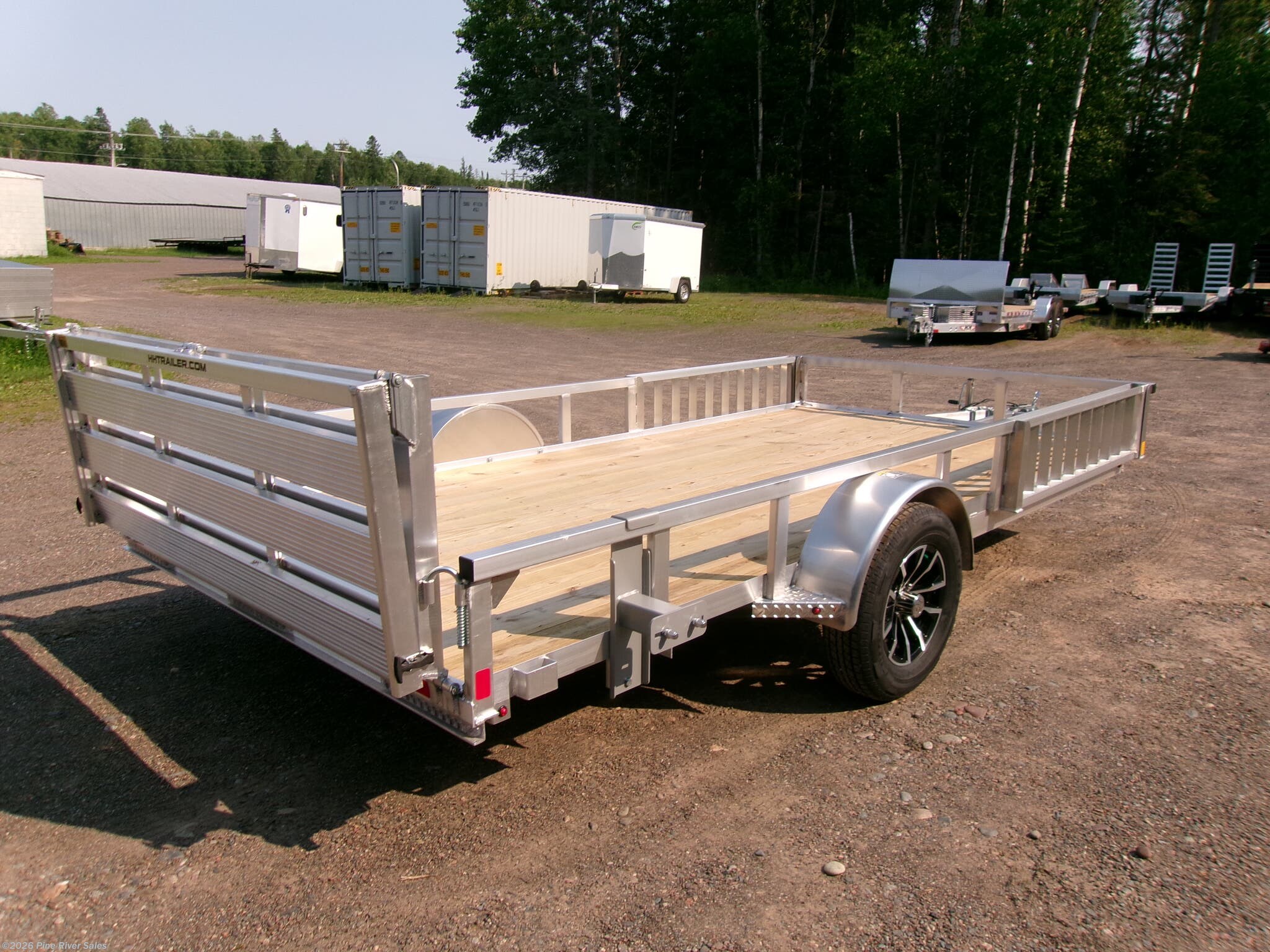2026 H&H 82x14  Alum 3K GVWR ATV Side - New Utility Trailer for sale by Pine River Sales in Cloquet, Minnesota