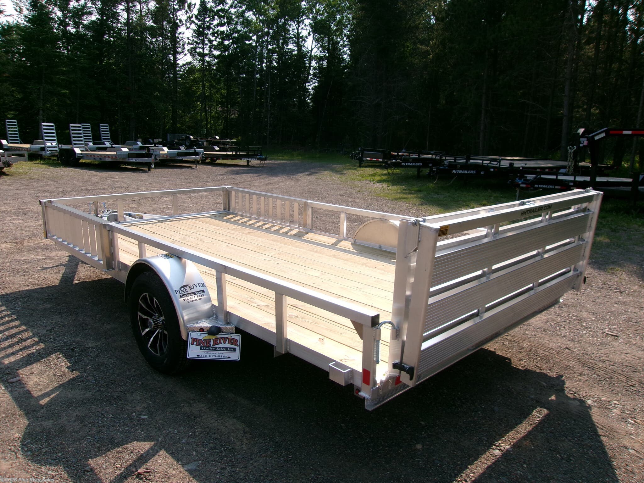 2026 82x14  Alum 3K GVWR ATV Side by H&H from Pine River Sales in Cloquet, Minnesota