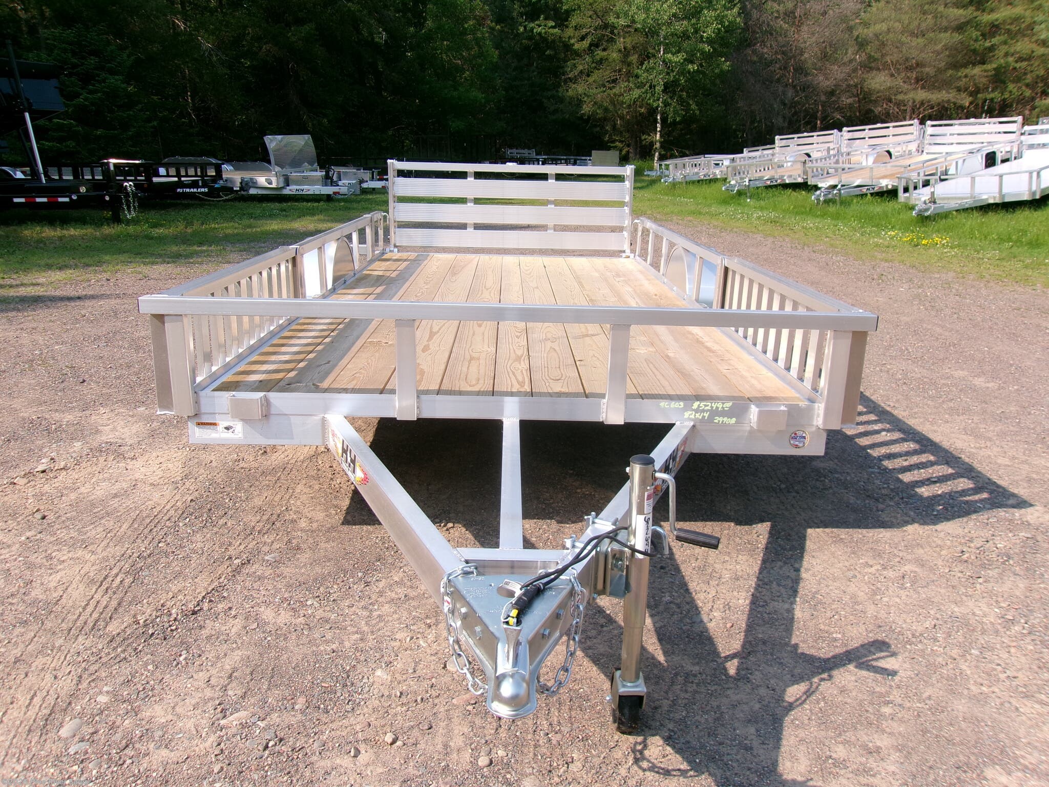 New 2026 H&H 82x14  Alum 3K GVWR ATV Side available in Cloquet, Minnesota