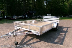 2026 H&H 82x14 Alum 3K GVWR Rail Side