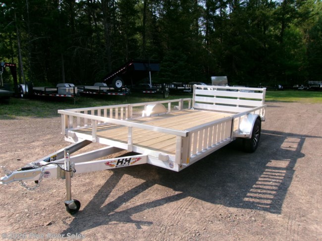 2026 H&H 82x14 Alum 3K GVWR Rail Side