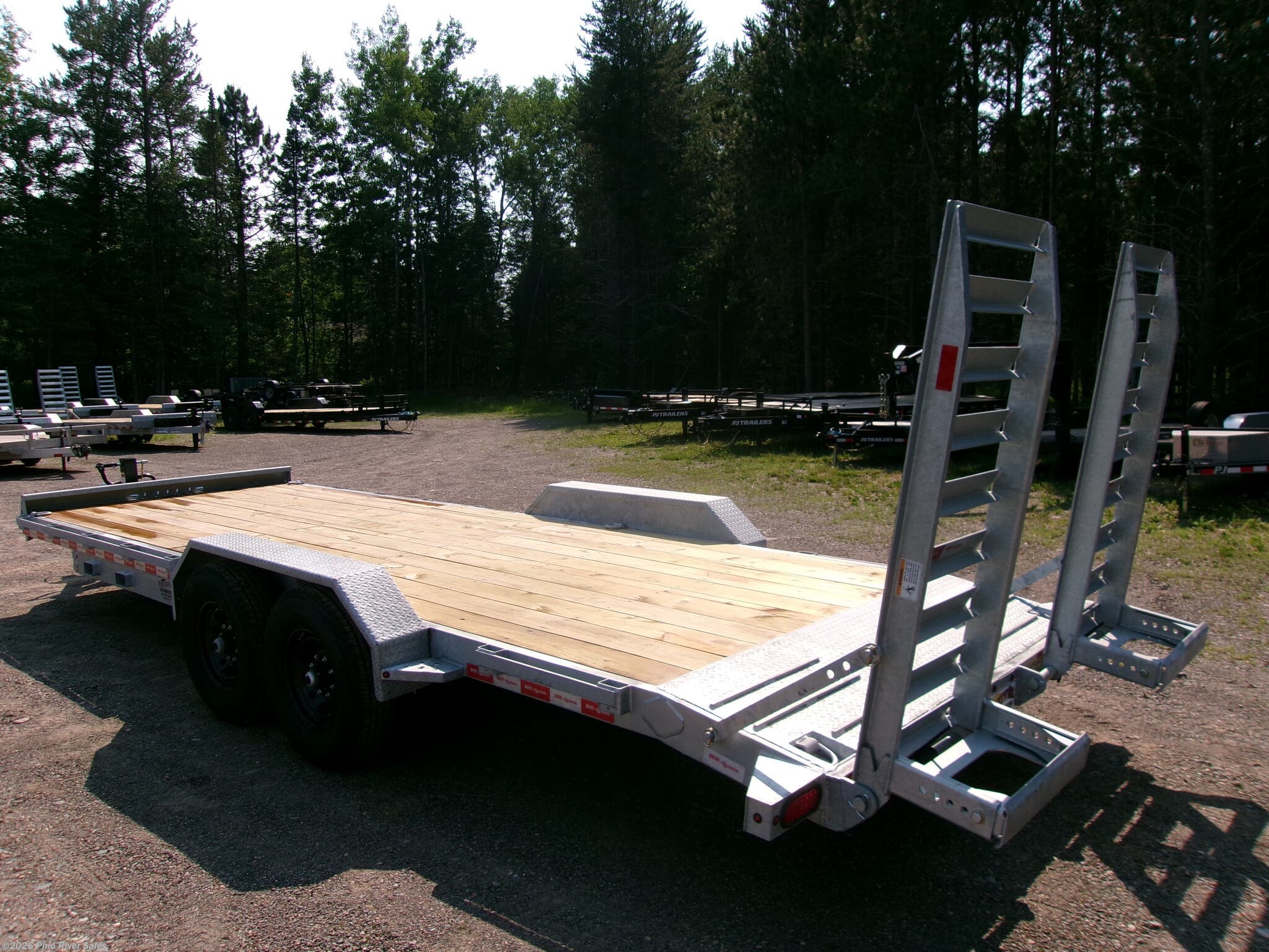 2026 Drive Trailers 82"x22' Galv. Skid 14k GVWR - New Equipment Trailer for sale by Pine River Sales in Cloquet, Minnesota