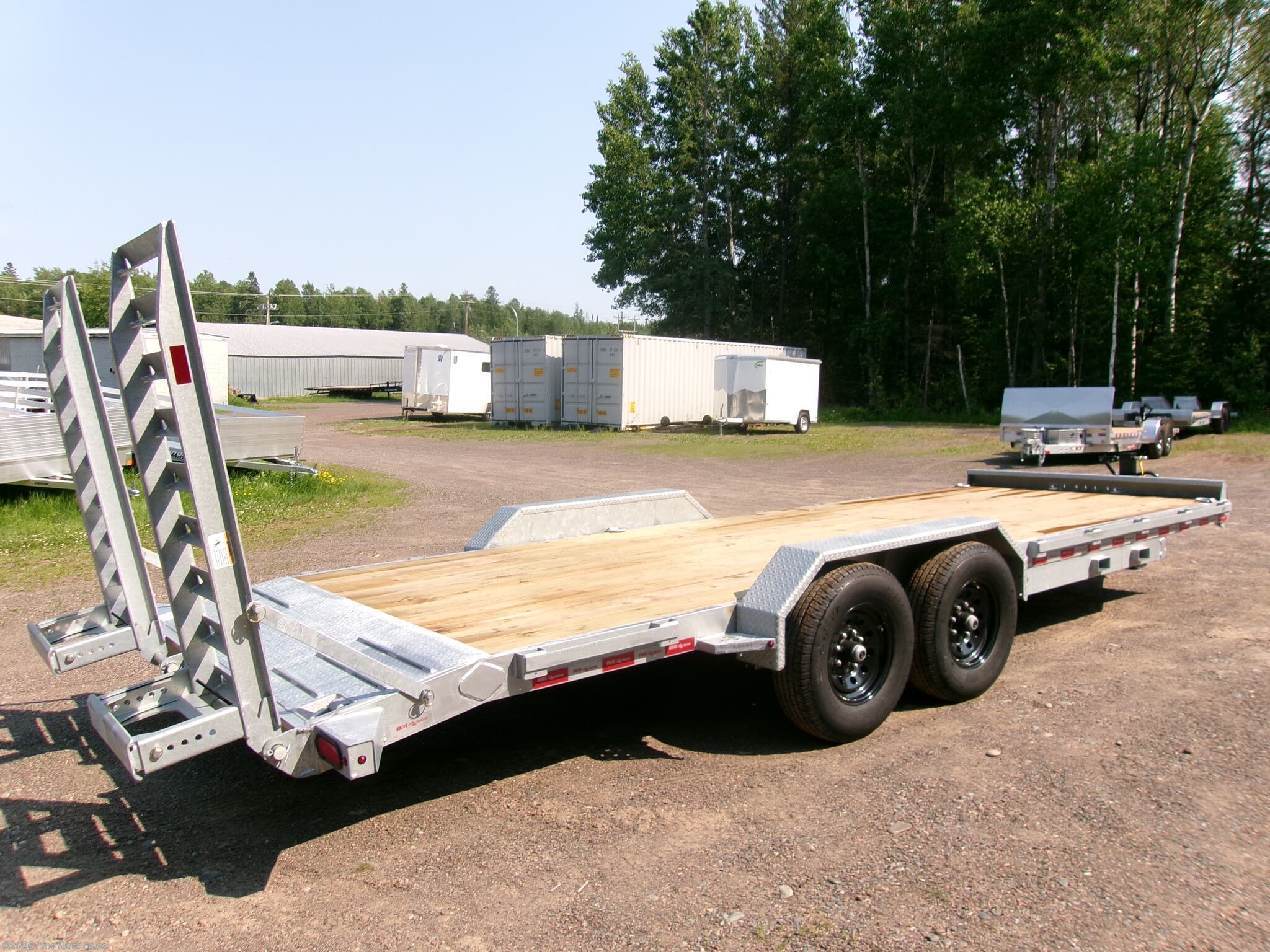 New 2026 Drive Trailers 82"x22' Galv. Skid 14k GVWR available in Cloquet, Minnesota