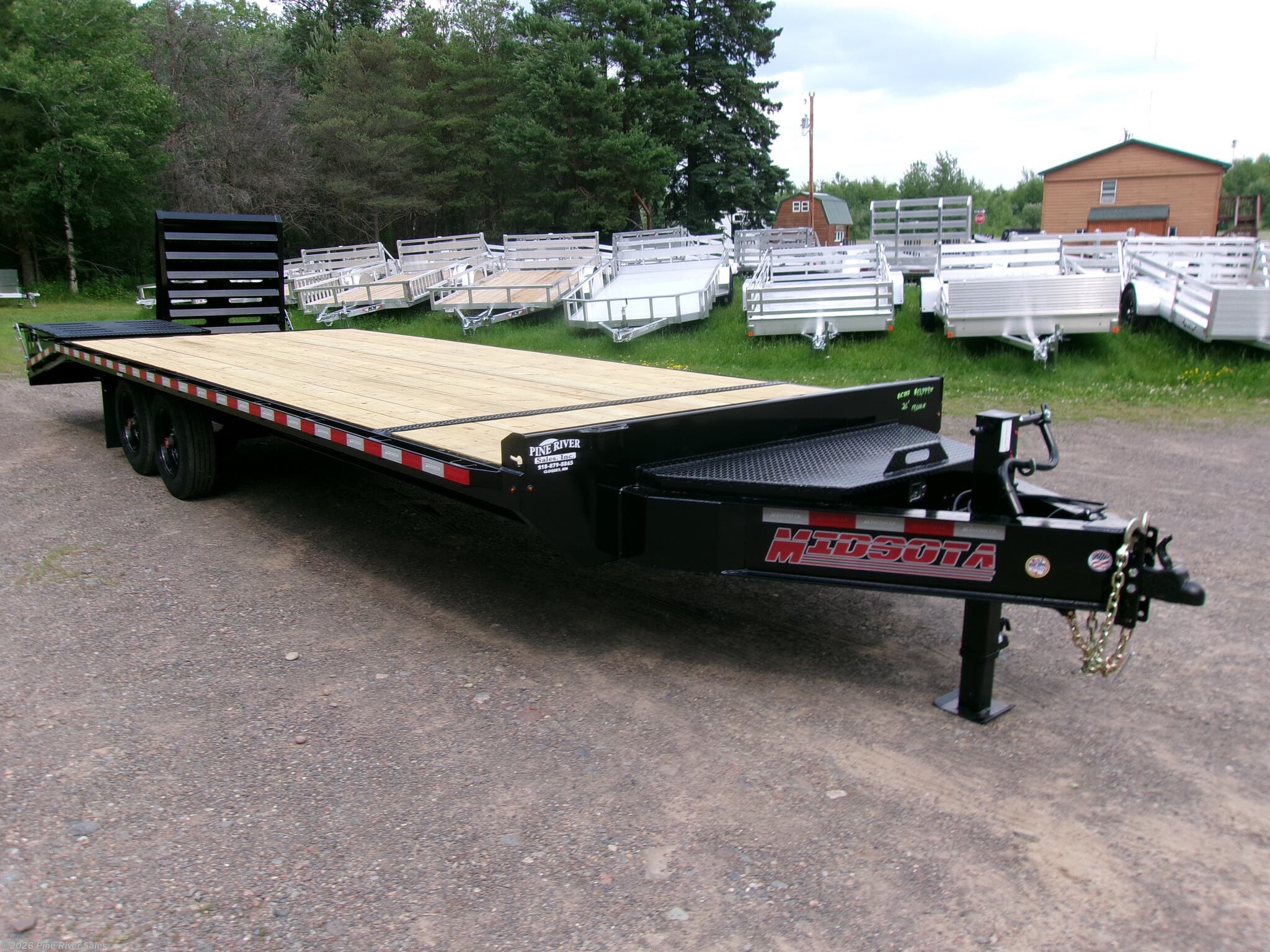 2026 Midsota - New Deckover/Flat Deck Trailer for sale by Pine River Sales in Cloquet, Minnesota