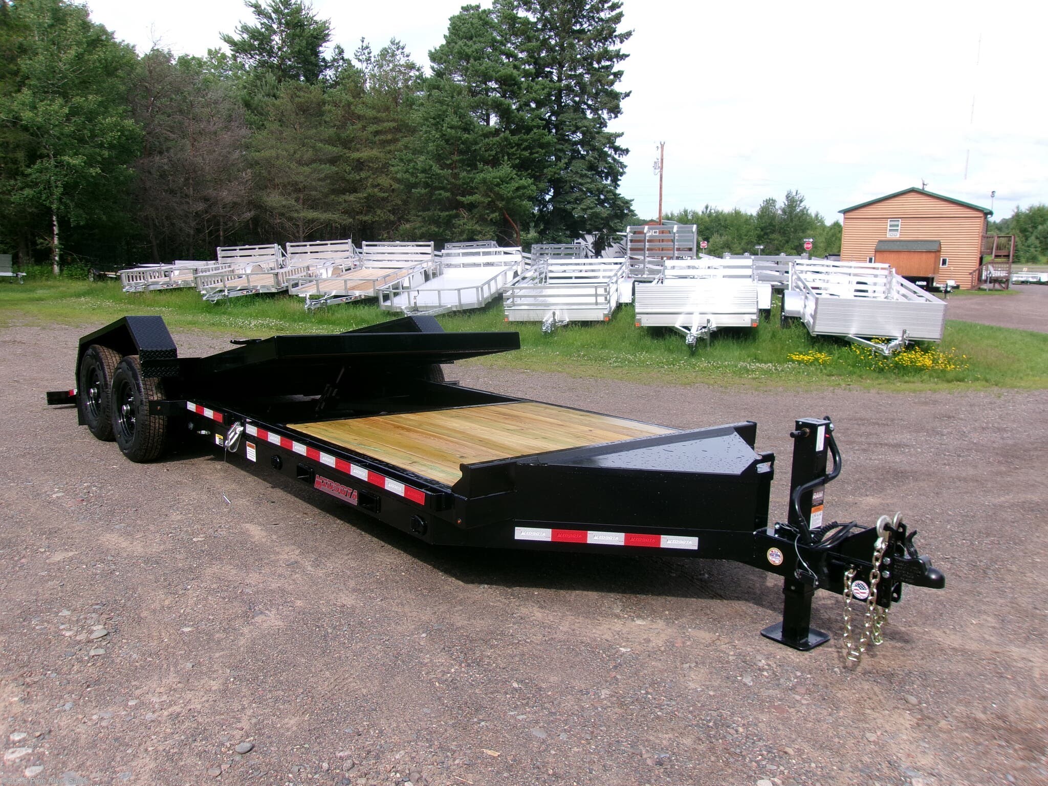 2026 Midsota TB 83" x 22' Gravity Tilt Trailer 15k