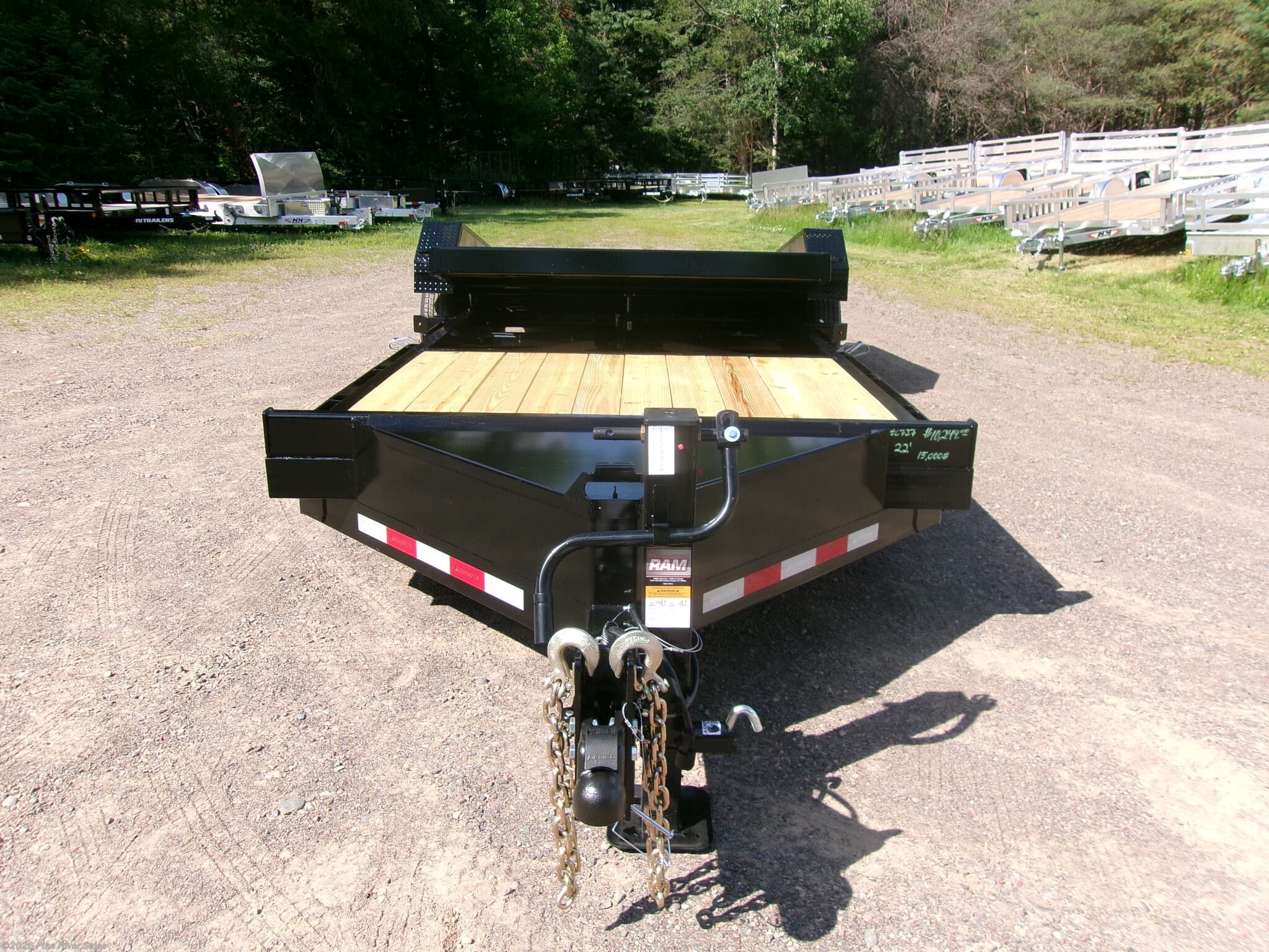 2026 Midsota TB 83" x 22' Gravity Tilt Trailer 15.4k