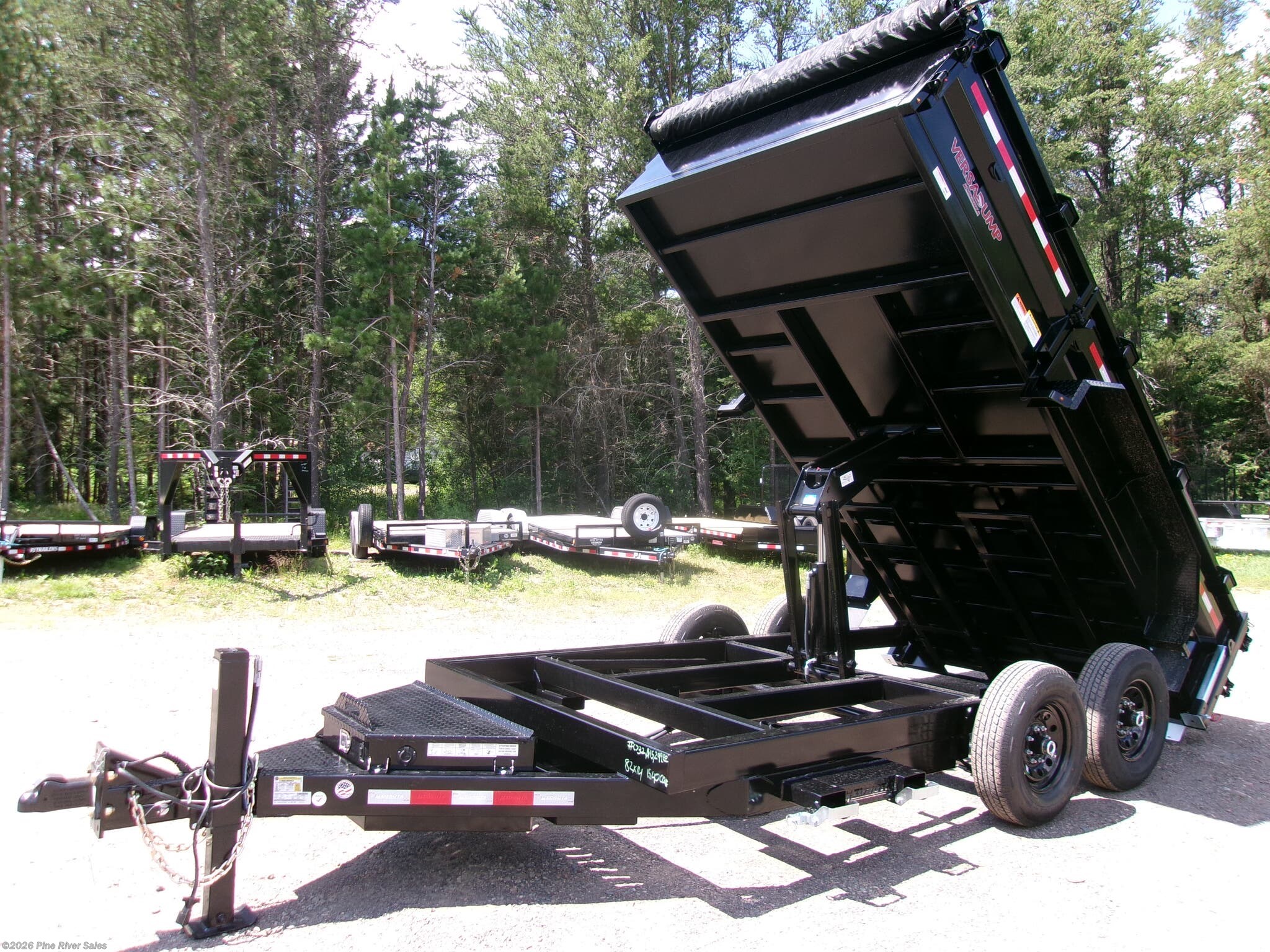 2026 Midsota HV 14' Dump Trailer GVWR 15.4K
