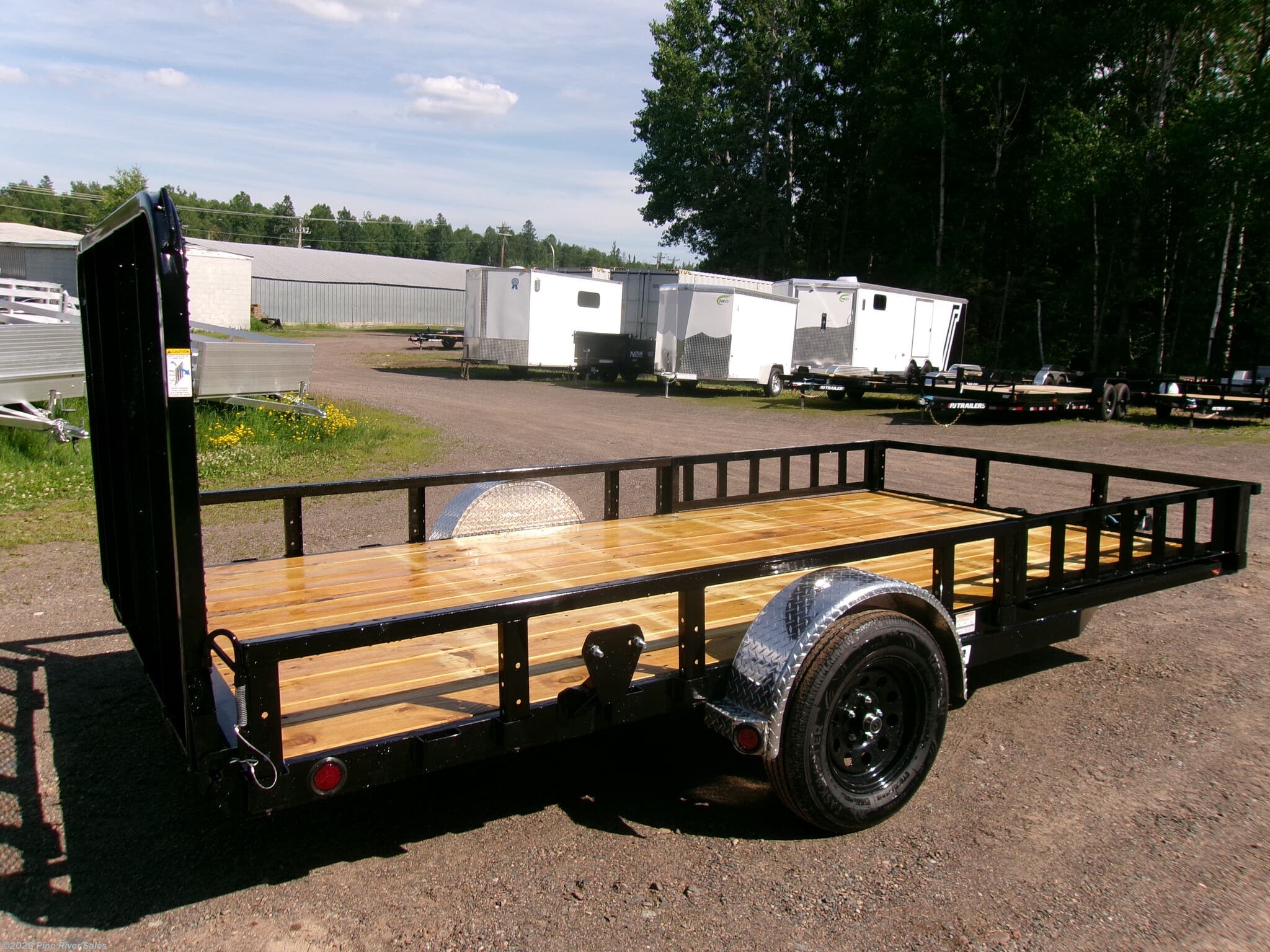 2027 PJ Trailers U8 U8-14 3.5K GVWR - New Utility Trailer for sale by Pine River Sales in Cloquet, Minnesota