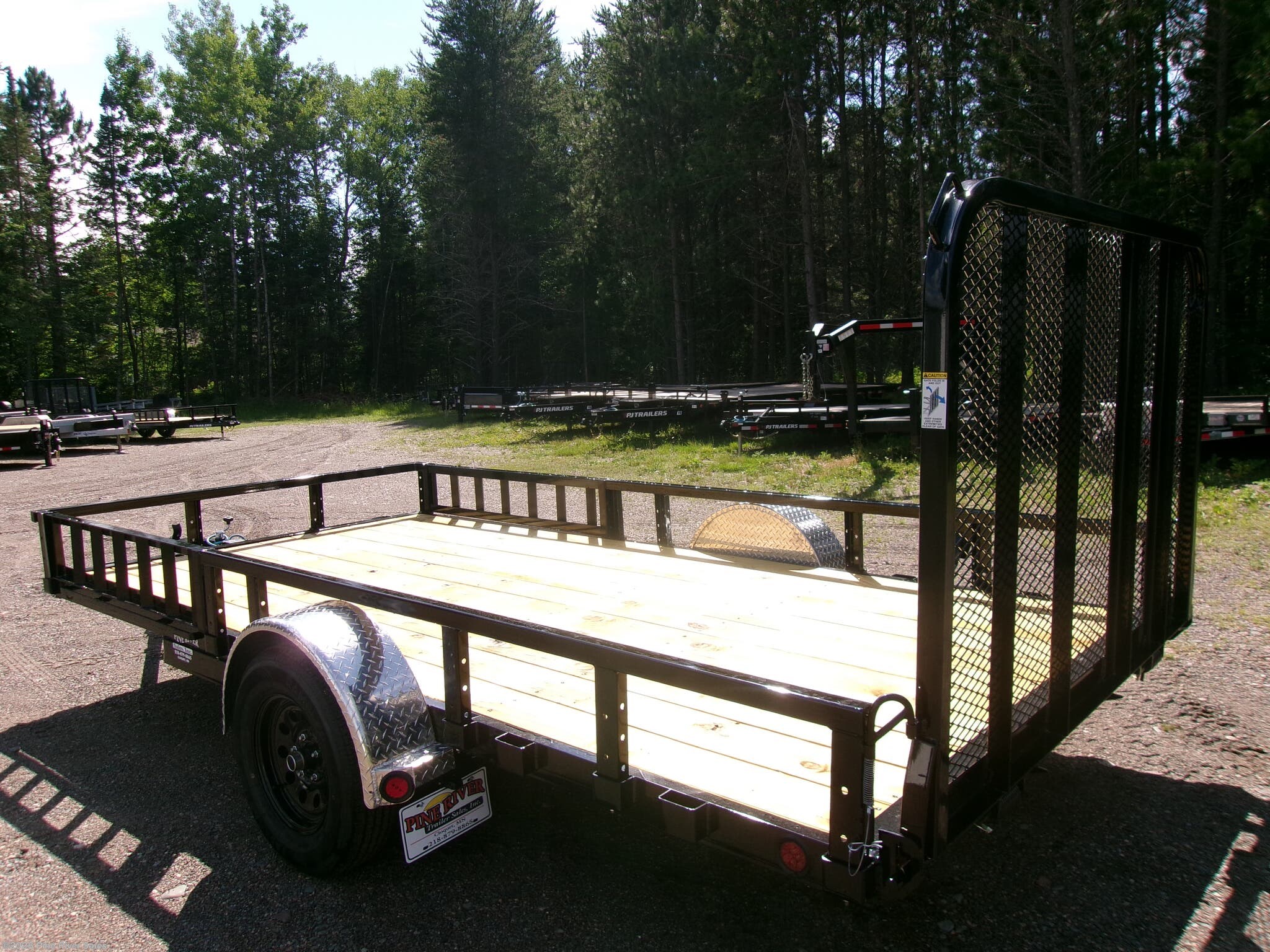2027 PJ Trailers U8 U8-14 3.5K GVWR WITH BRAKES