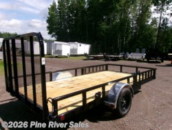 2027 PJ Trailers U8 U8-14 3.5K GVWR WITH BRAKES - New Utility Trailer for sale by Pine River Sales in Cloquet, Minnesota