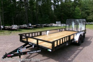 2027 PJ Trailers UL 83x18 UT 7k GVWR