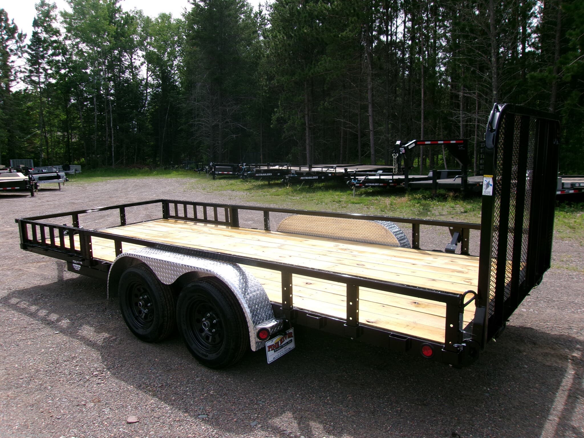 2027 PJ Trailers UL 83x18 UT 7k GVWR - New Utility Trailer for sale by Pine River Sales in Cloquet, Minnesota