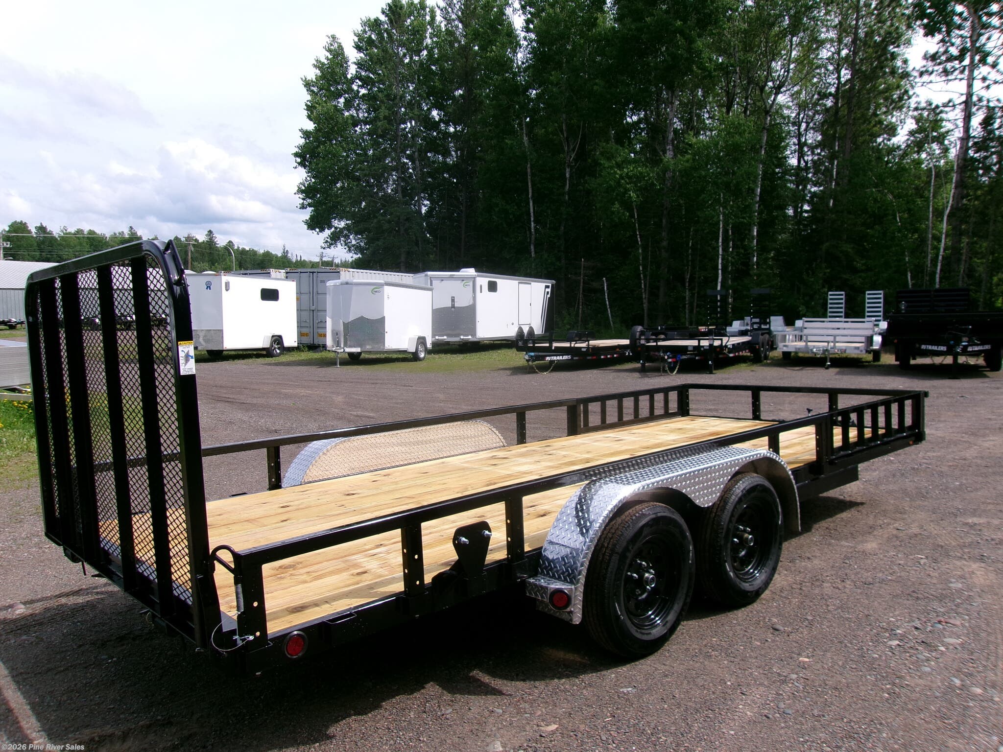 2027 UL 83x18 UT 7k GVWR by PJ Trailers from Pine River Sales in Cloquet, Minnesota