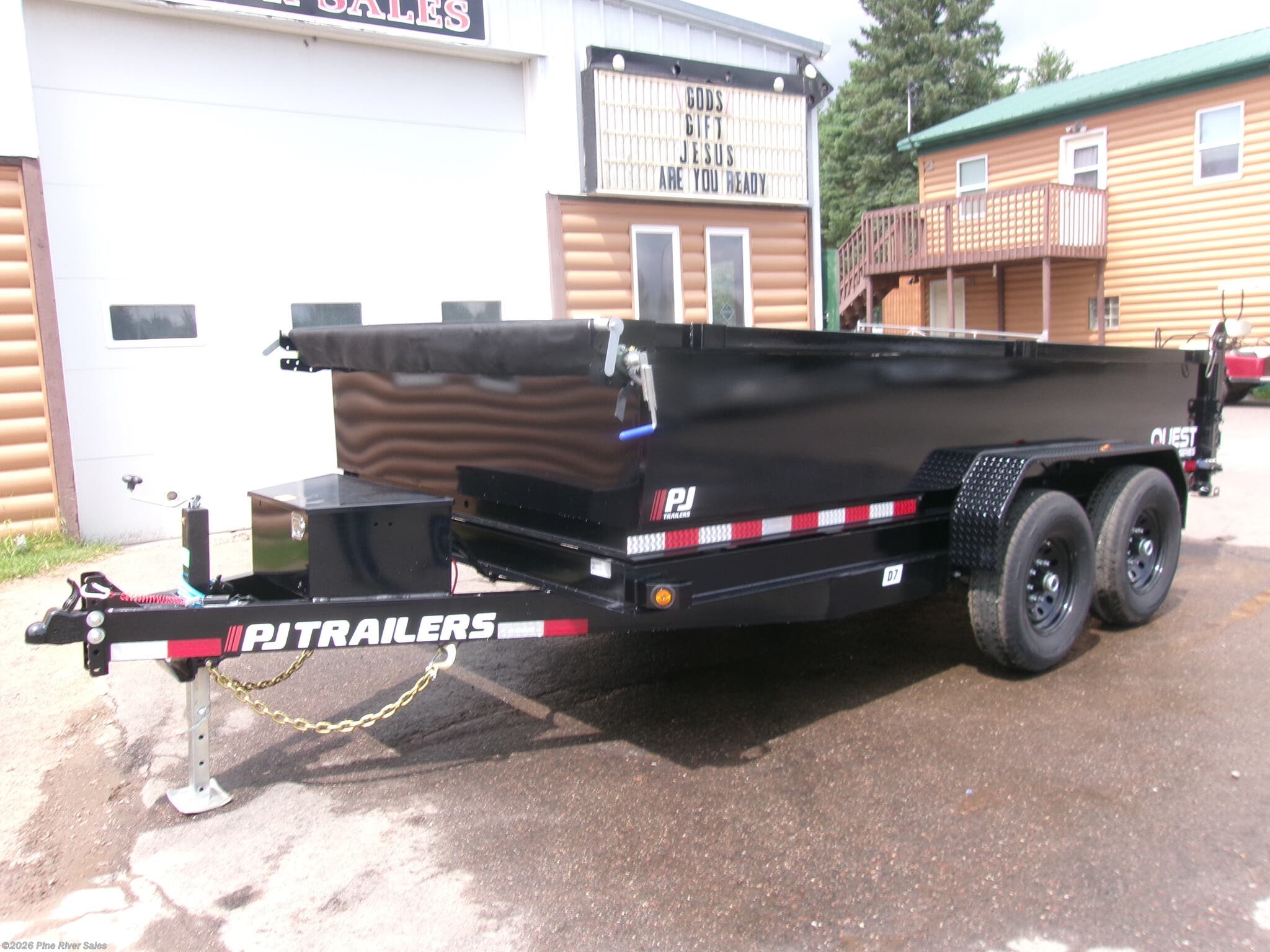 2027 PJ Trailers D7 2027 PJ D7 83X14 DUMP 14K - New Dump (Heavy Duty) Trailer for sale by Pine River Sales in Cloquet, Minnesota