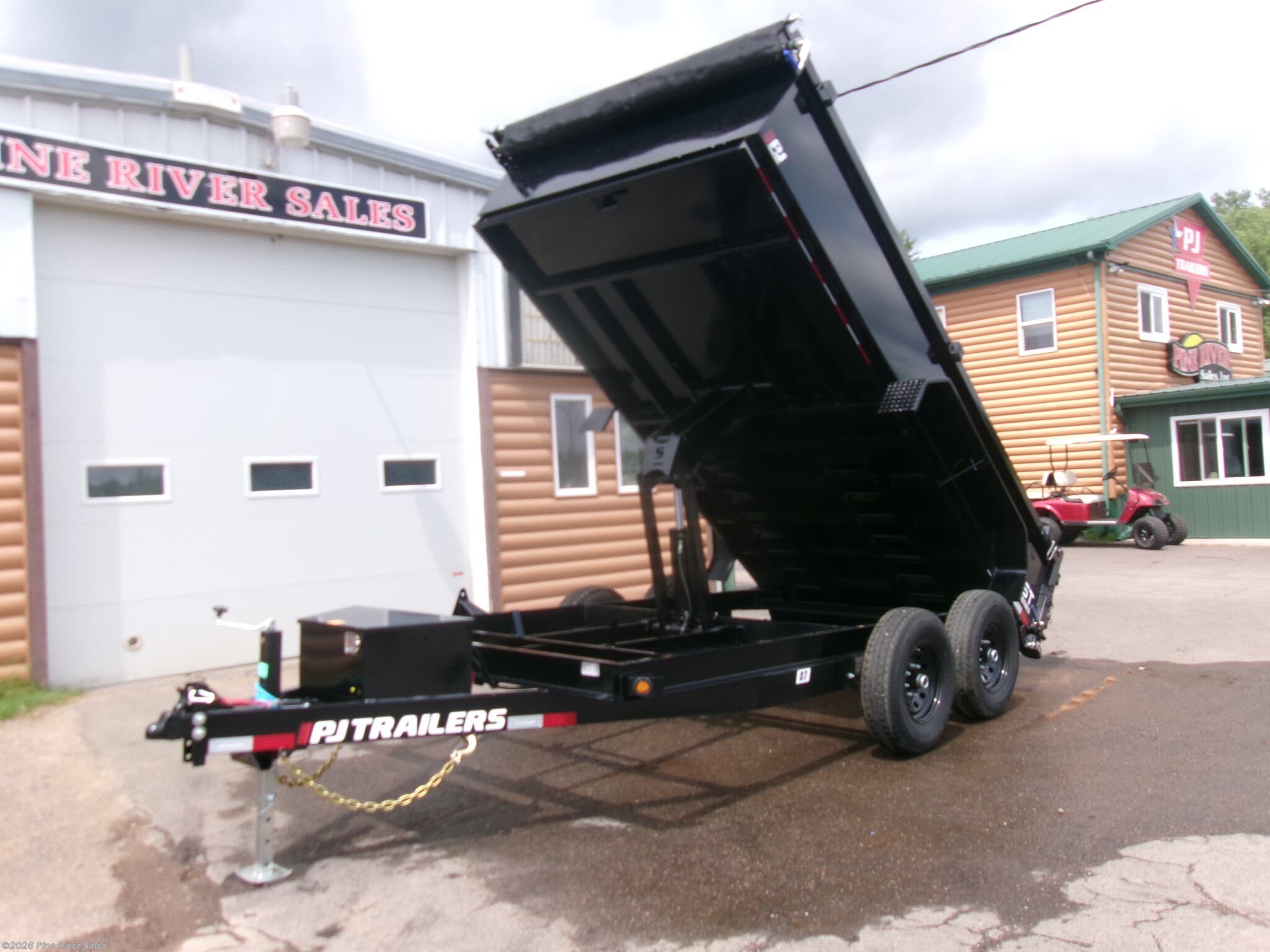 2027 PJ Trailers D7 2027 PJ D7 83X14 DUMP 14K