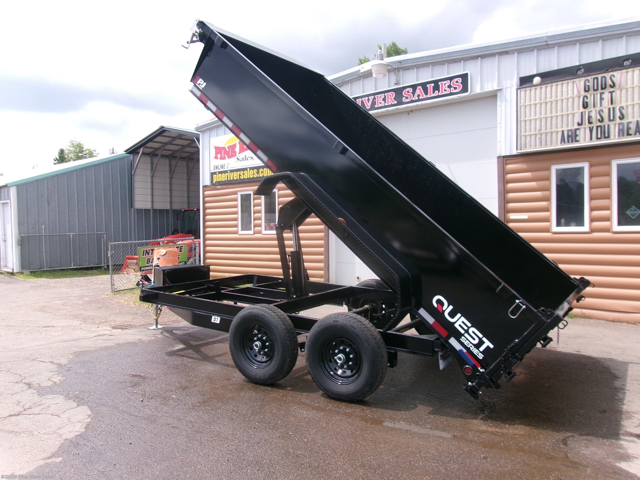 New 2027 PJ Trailers D7 2027 PJ D7 83X14 DUMP 14K available in Cloquet, Minnesota