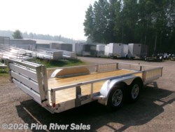 2026 H&H 82x16 Alum 7K Rail Side - New Utility Trailer for sale by Pine River Sales in Cloquet, Minnesota