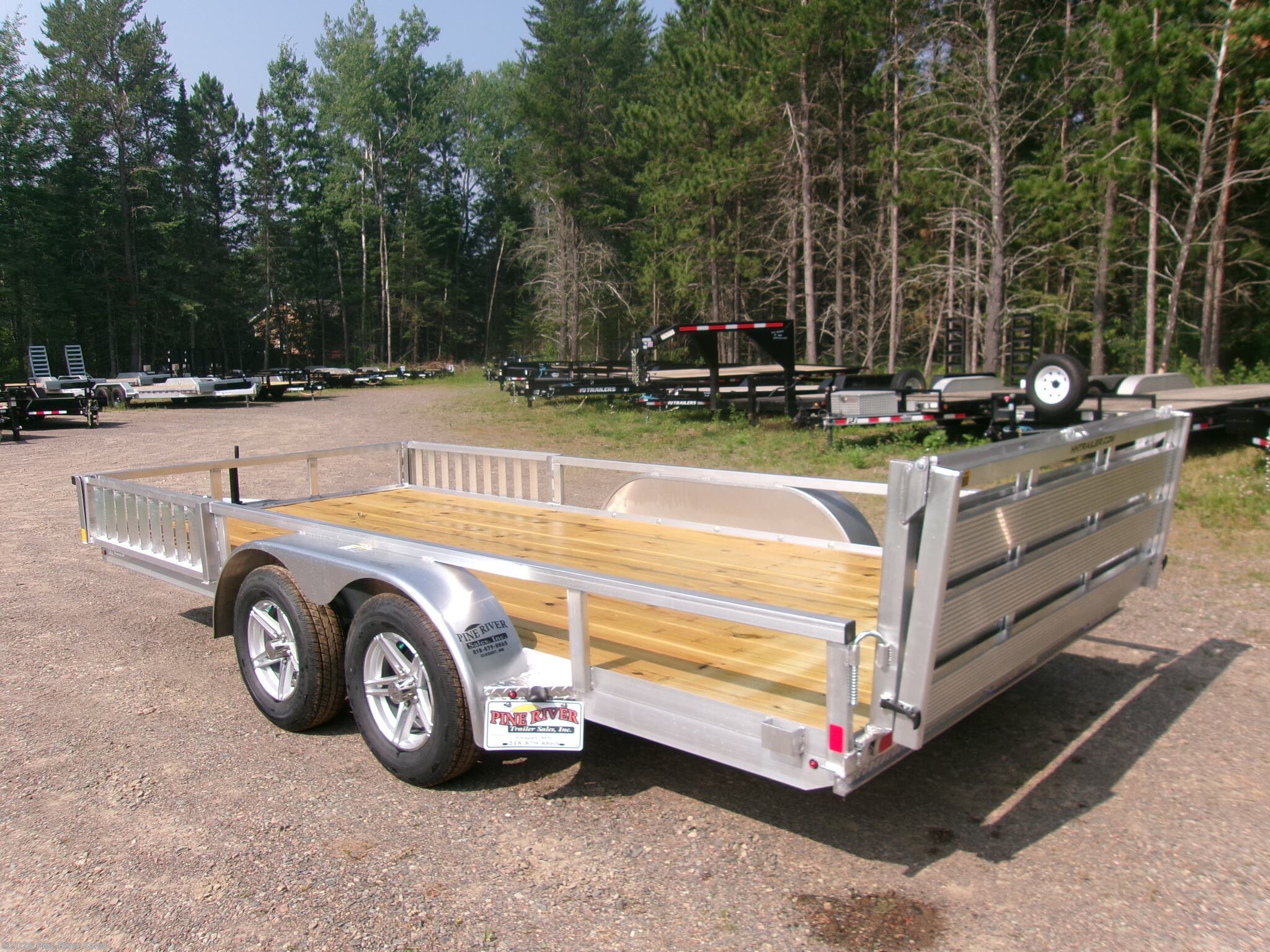 2026 82x16 Alum  7K Rail Side by H&H from Pine River Sales in Cloquet, Minnesota