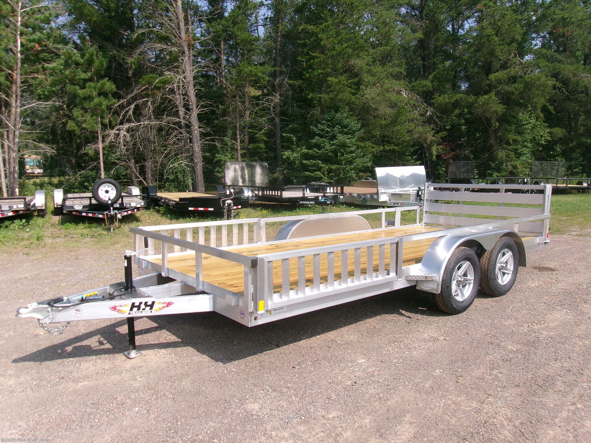 New 2026 H&H 82x16 Alum  7K Rail Side available in Cloquet, Minnesota
