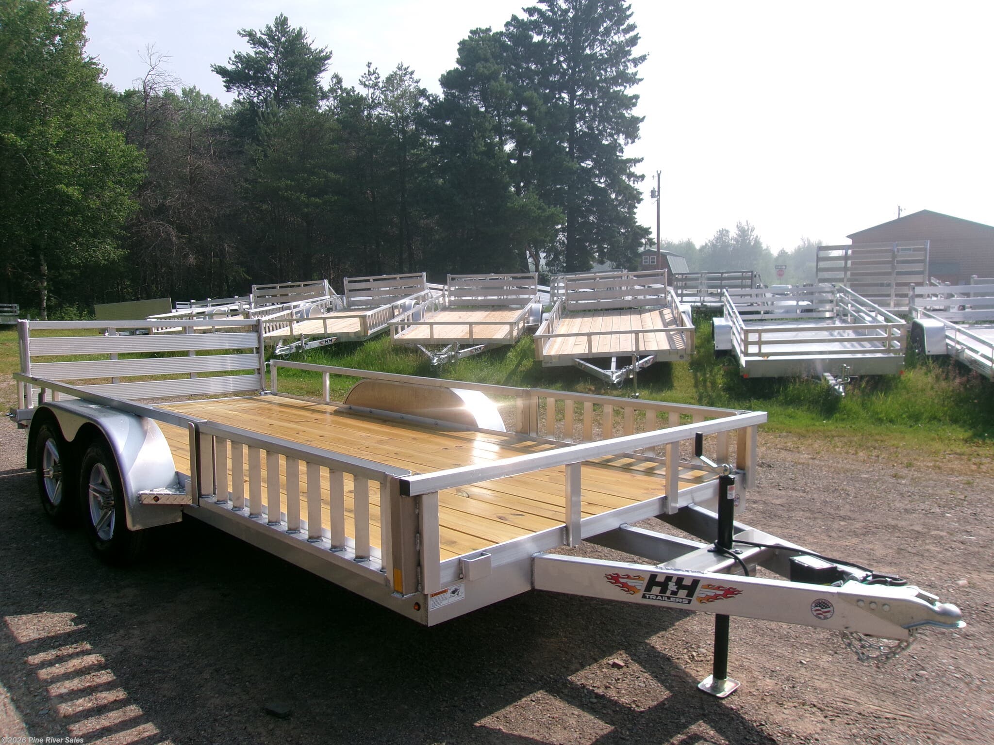 2026 H&H 82x16 Alum  7K Rail Side
