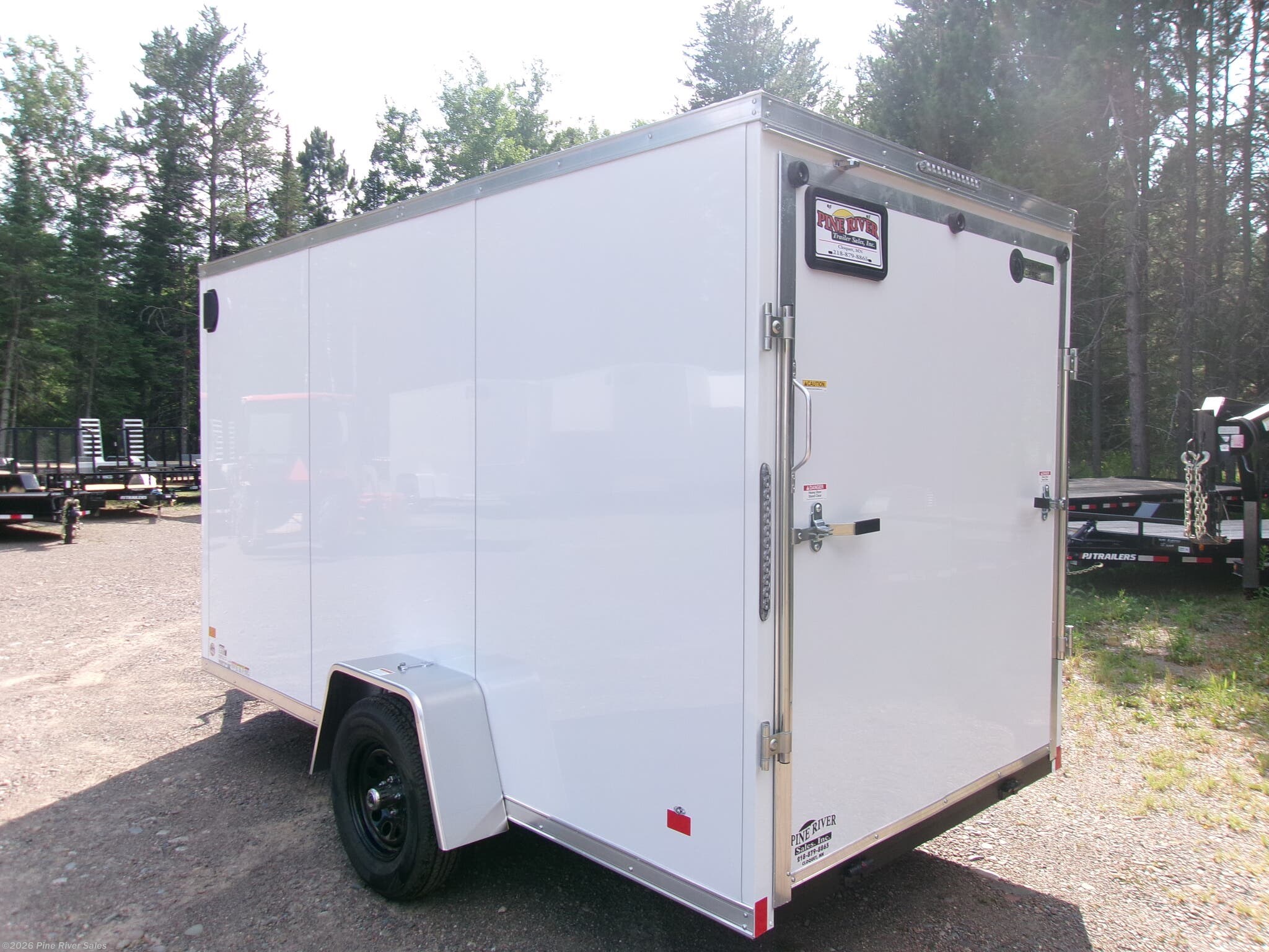 2027 Darkhorse Cargo DHW Series  DARKHORES 6X12 3K GVWR - New Cargo Trailer for sale by Pine River Sales in Cloquet, Minnesota