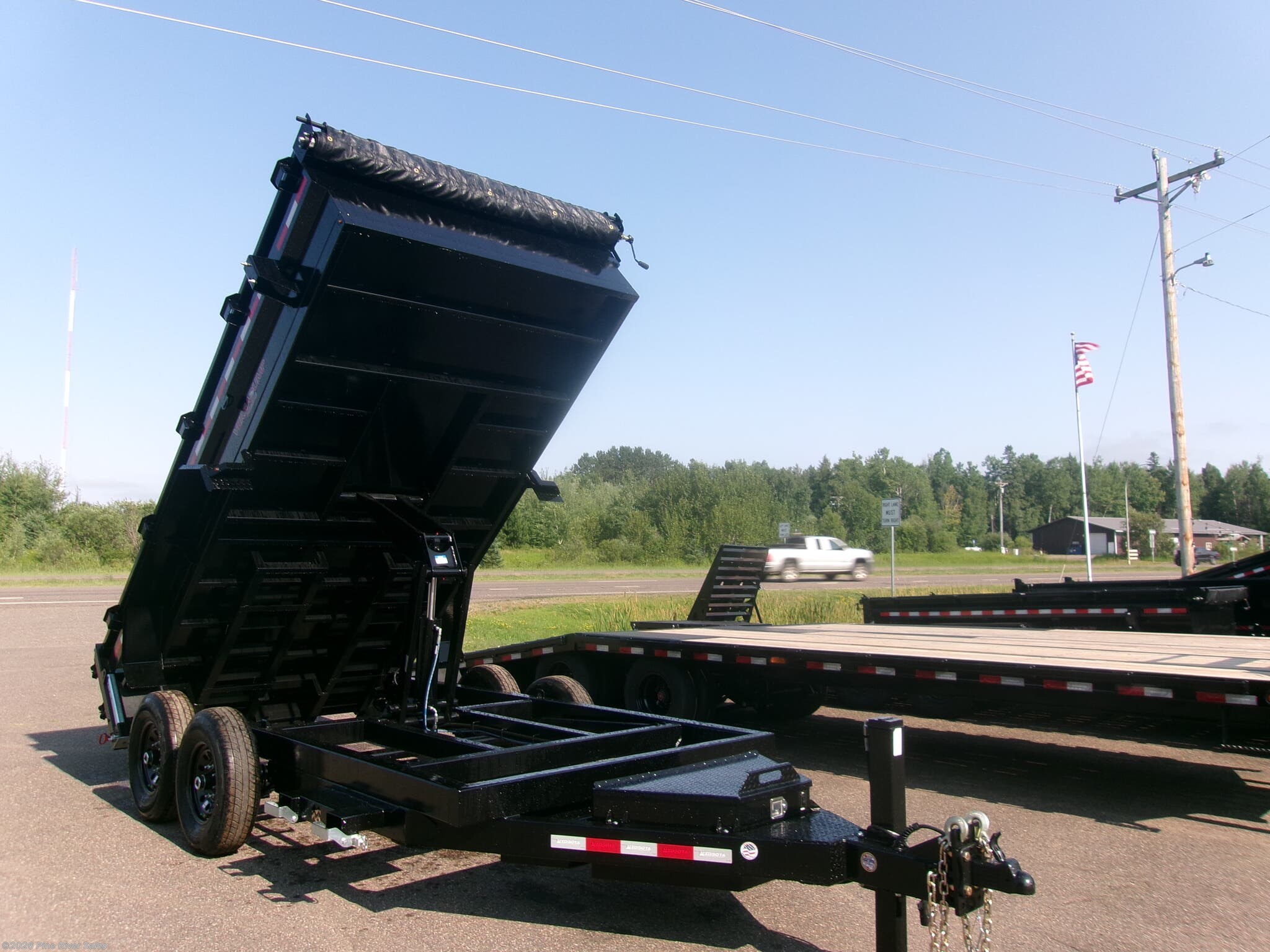 2026 Midsota HV 14' Dump Trailer GVWR 15.4K - New Dump (Heavy Duty) Trailer for sale by Pine River Sales in Cloquet, Minnesota