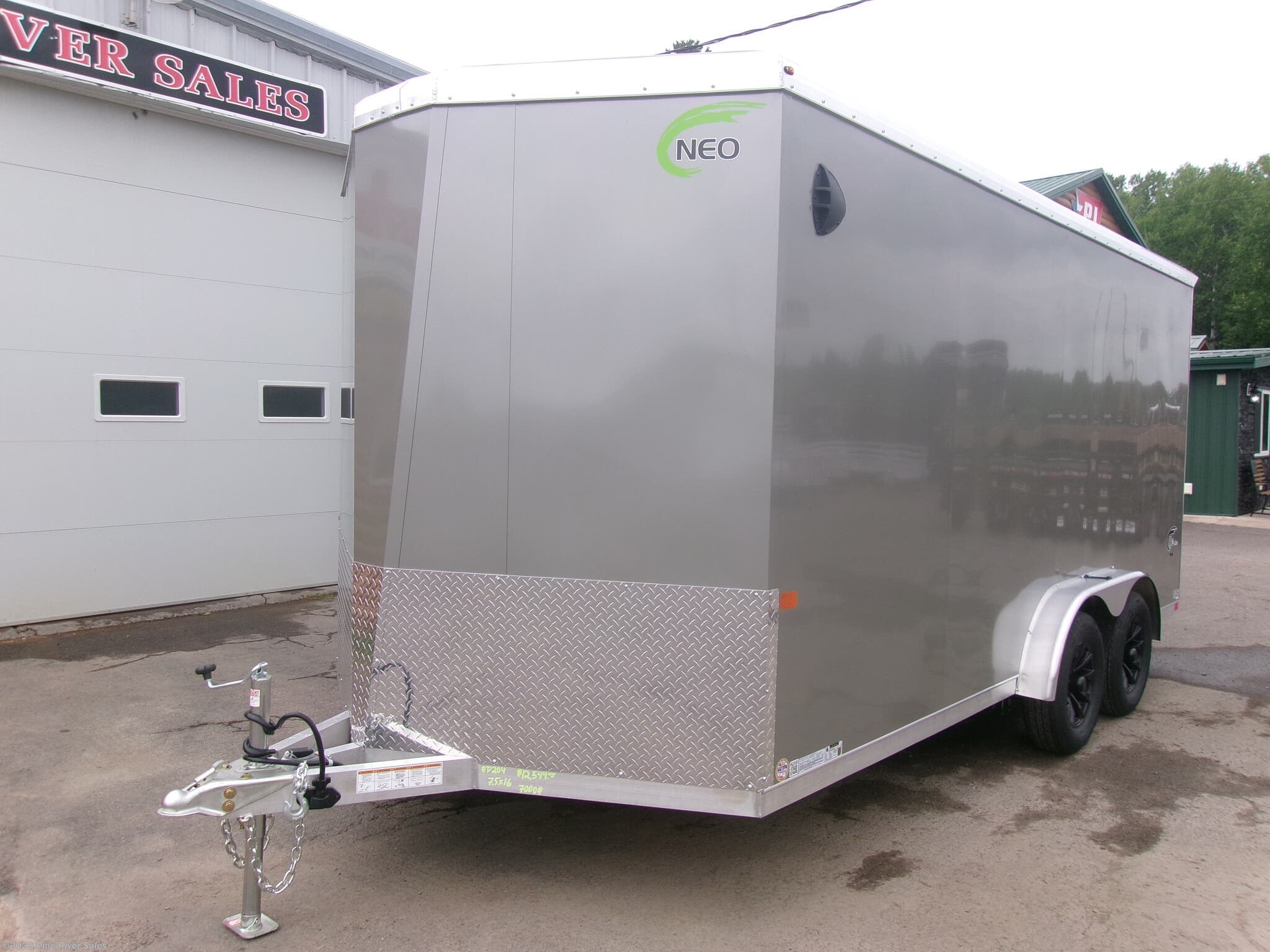 2026 Neo Trailers NAE 2026 Neo NAE 7.5  x 16  7,000# Tandem