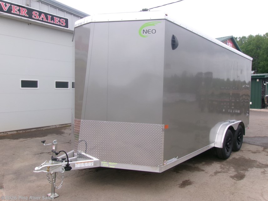 New 2026 Neo Trailers NAE 2026 Neo NAE 7.5 x 16 7,000# Tandem available in Cloquet, Minnesota