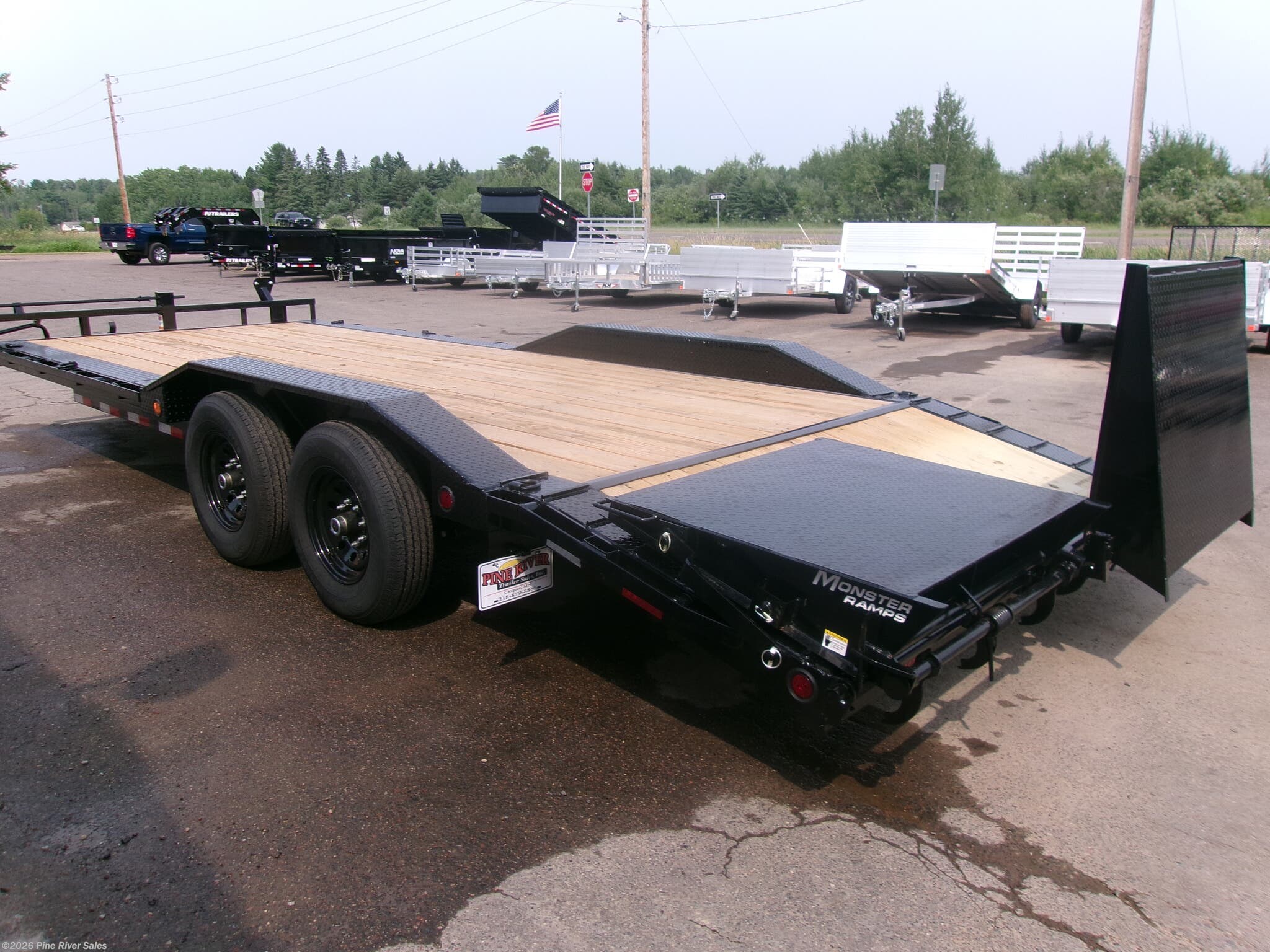 2027 B6 PJ 22' SUPERWIDE 14K GVWR by PJ Trailers from Pine River Sales in Cloquet, Minnesota