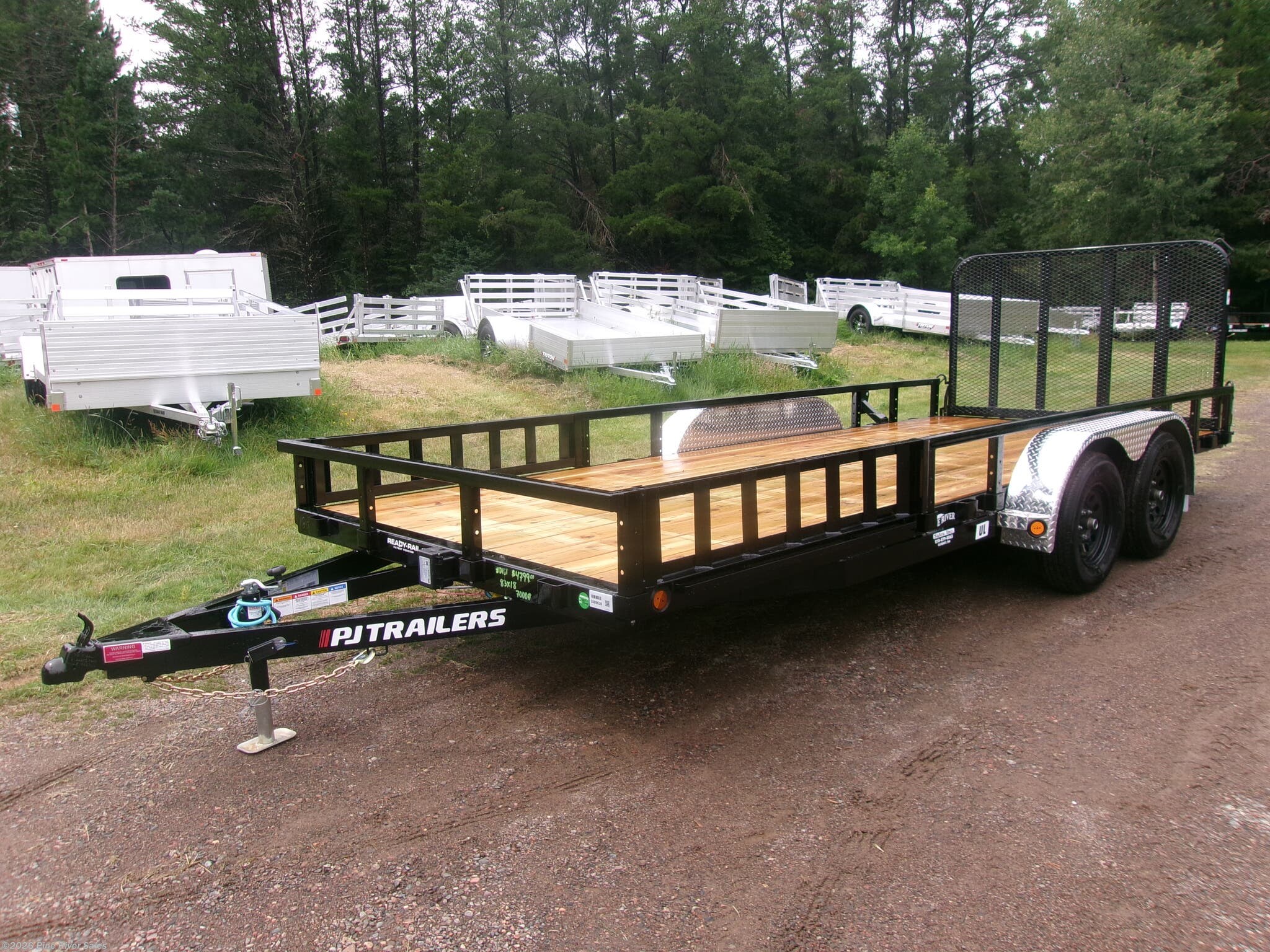 2027 PJ Trailers UL 83x18 UT 7k GVWR - New Utility Trailer for sale by Pine River Sales in Cloquet, Minnesota