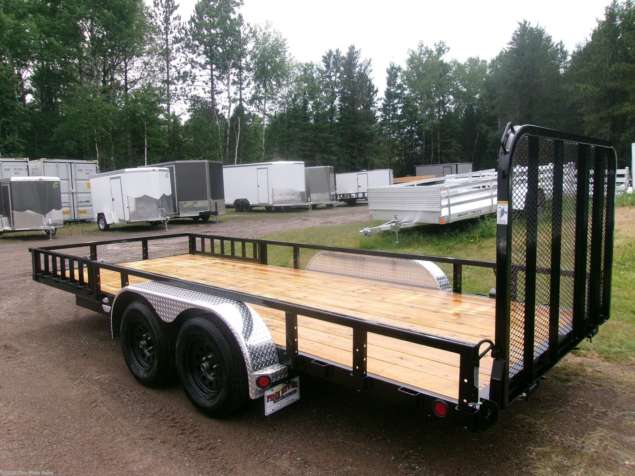 2027 PJ Trailers UL 83x18 UT 7k GVWR