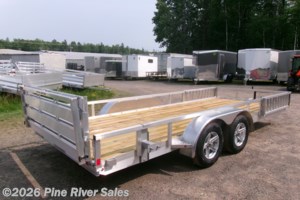 2026 H&H 18' Alum 7k ATV UT Wood Deck