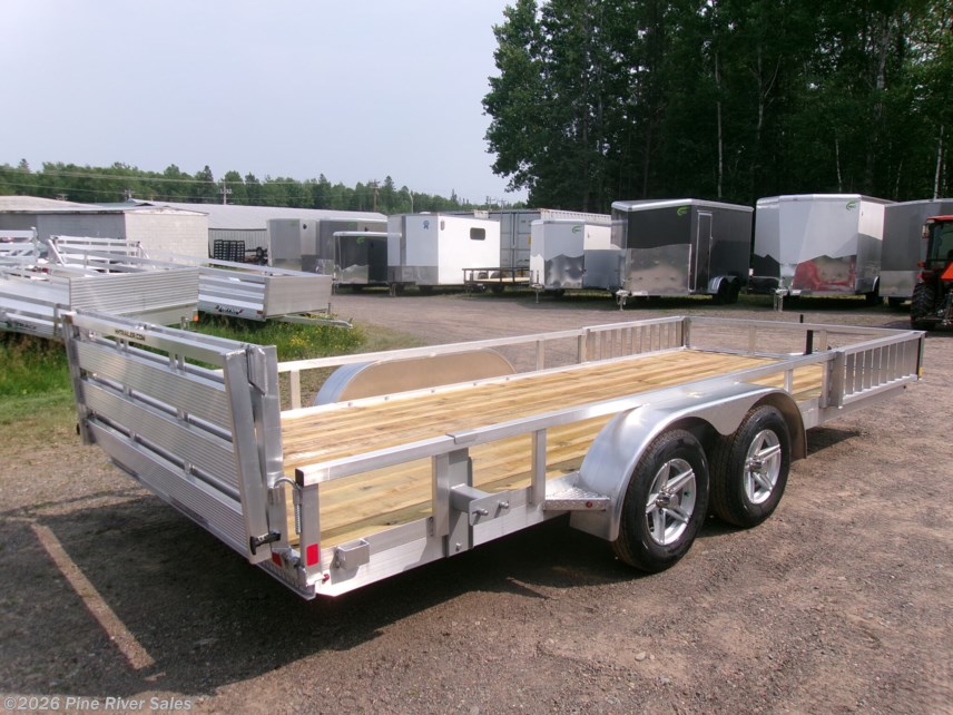 New 2026 H&H 18' Alum 7k ATV UT Wood Deck available in Cloquet, Minnesota