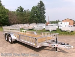 2026 H&H 18' Alum 7k ATV UT Wood Deck - New Utility Trailer for sale by Pine River Sales in Cloquet, Minnesota
