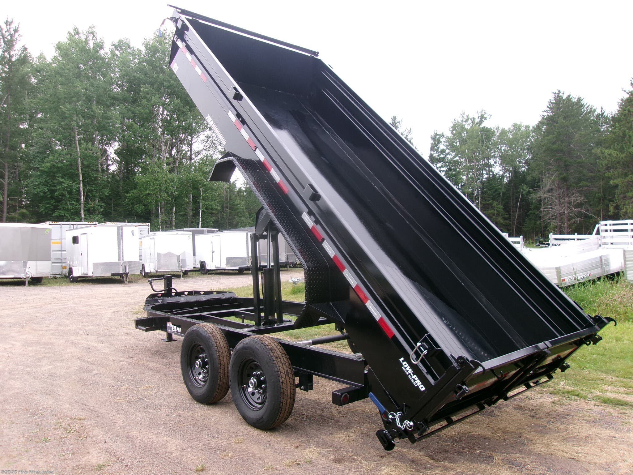 2027 PJ Trailers DL 83x16 15.4 - New Dump (Heavy Duty) Trailer for sale by Pine River Sales in Cloquet, Minnesota