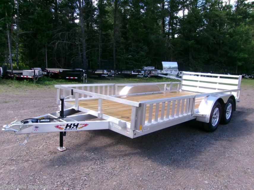 New 2026 H&H 82x16 Alum 7K Rail Side available in Cloquet, Minnesota