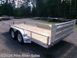 2026 H&H 82x16 Alum 7K Rail Side - New Utility Trailer for sale by Pine River Sales in Cloquet, Minnesota
