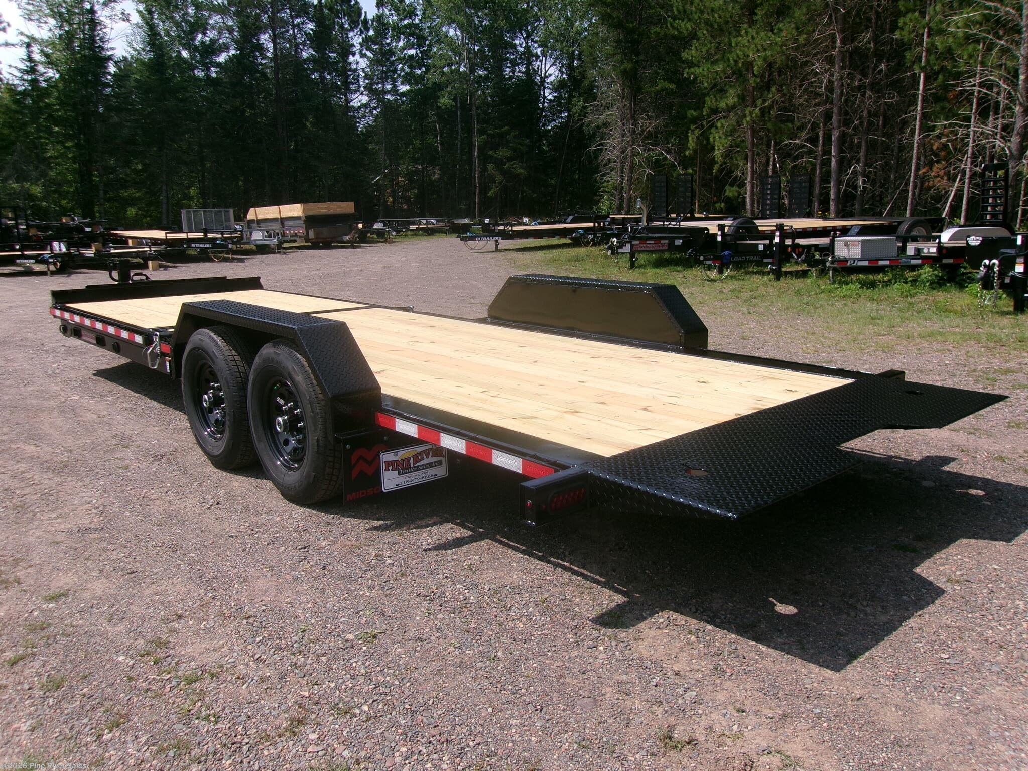 2027 Midsota TB 83" x 24' Gravity Tilt Trailer 15.4k - New Tilt Deck Trailer for sale by Pine River Sales in Cloquet, Minnesota