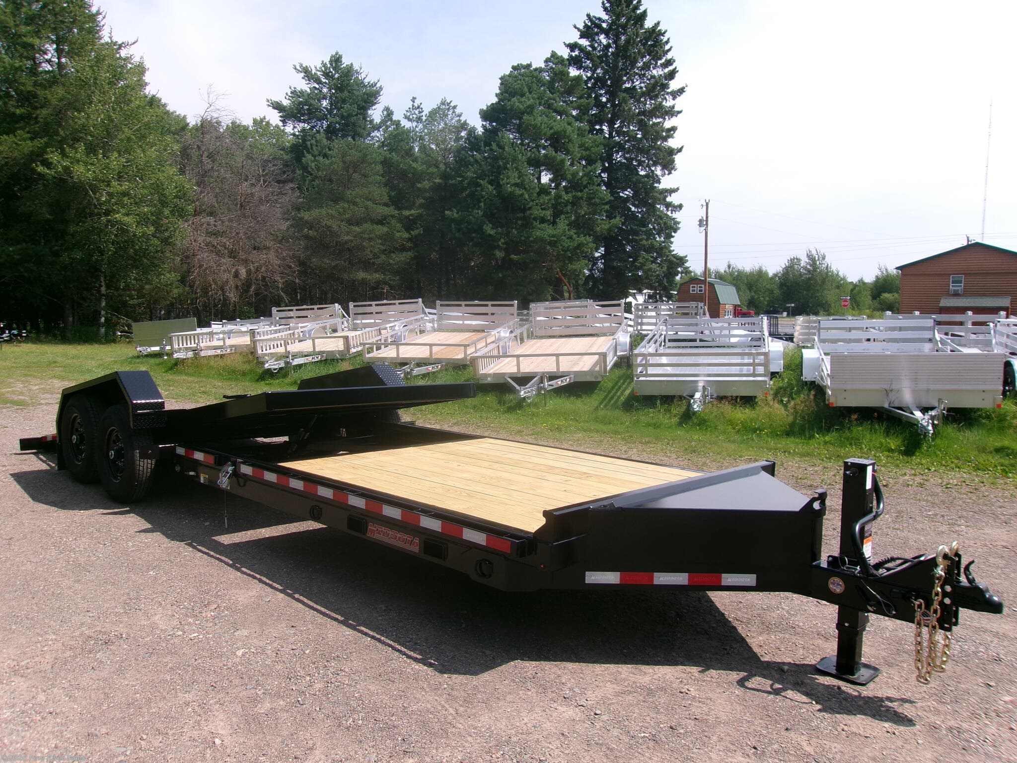 2027 Midsota TB 83" x 24' Gravity Tilt Trailer 15.4k