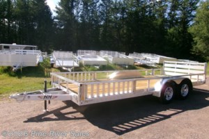 2026 H&H 18' Alum 7k ATV UT Wood Deck