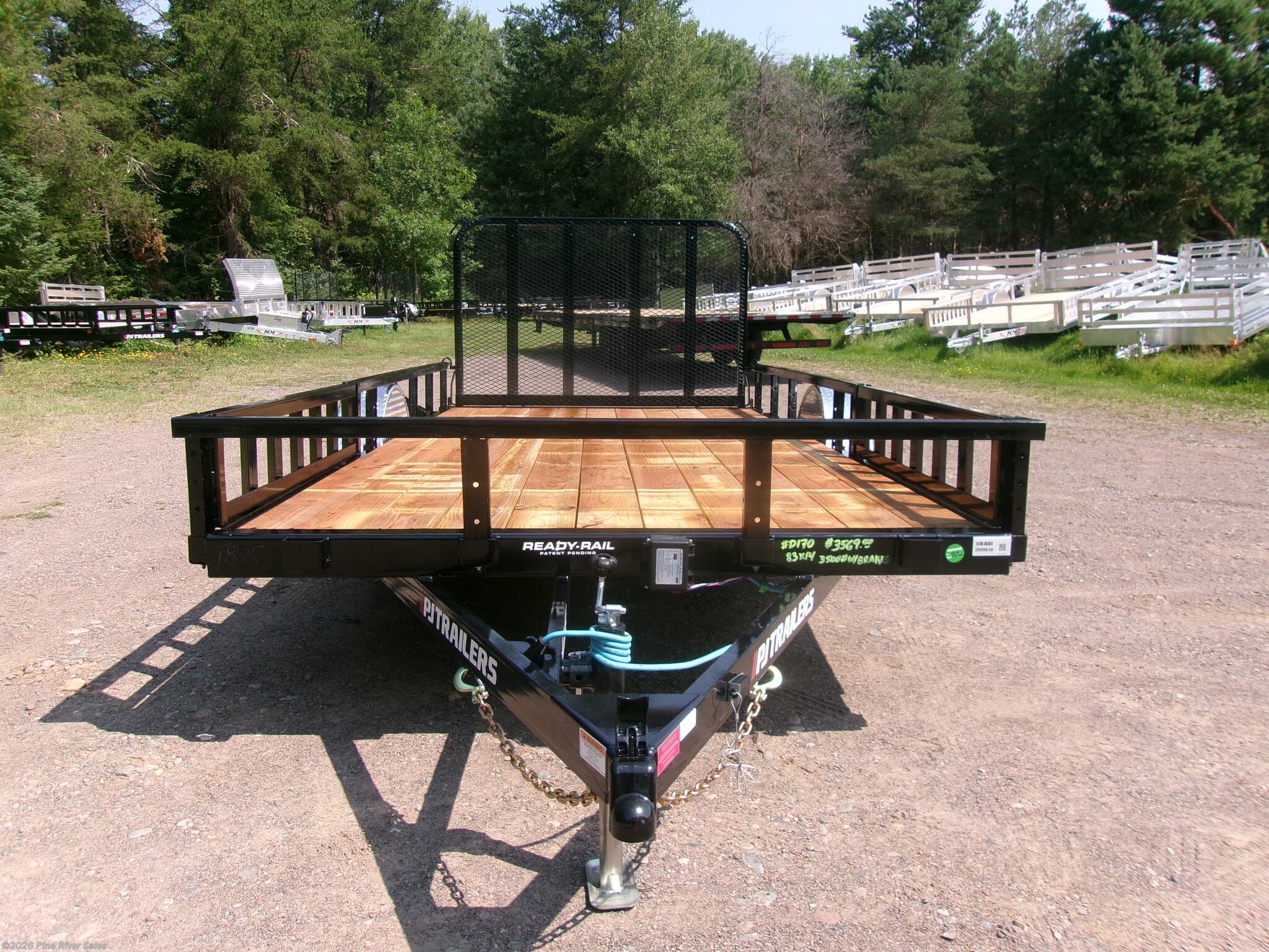 2027 UL UL-14 3..5k with Brakes by PJ Trailers from Pine River Sales in Cloquet, Minnesota