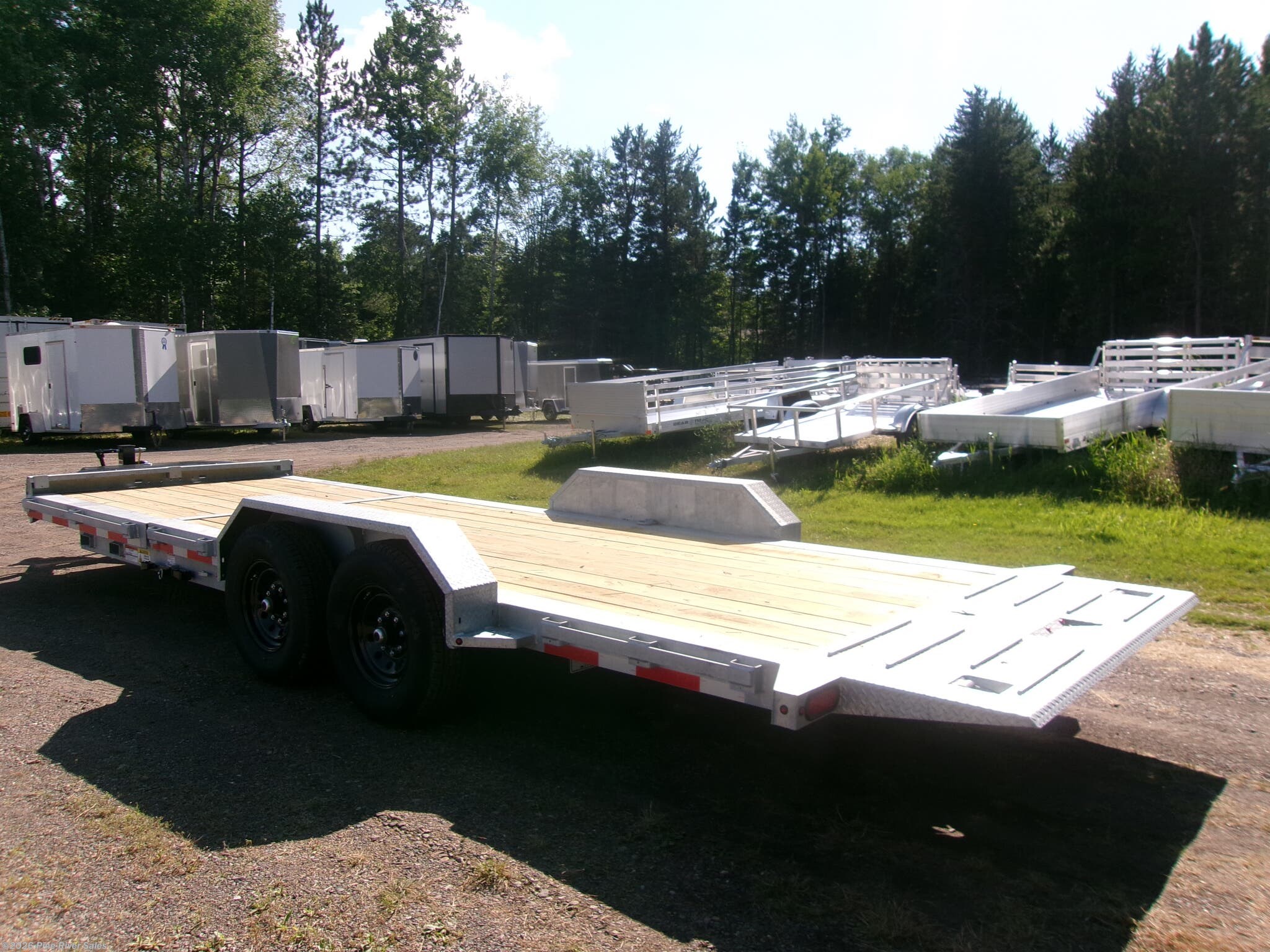 2027 Drive Trailers 102""x22' Galv. PARTIAL TILT 14k