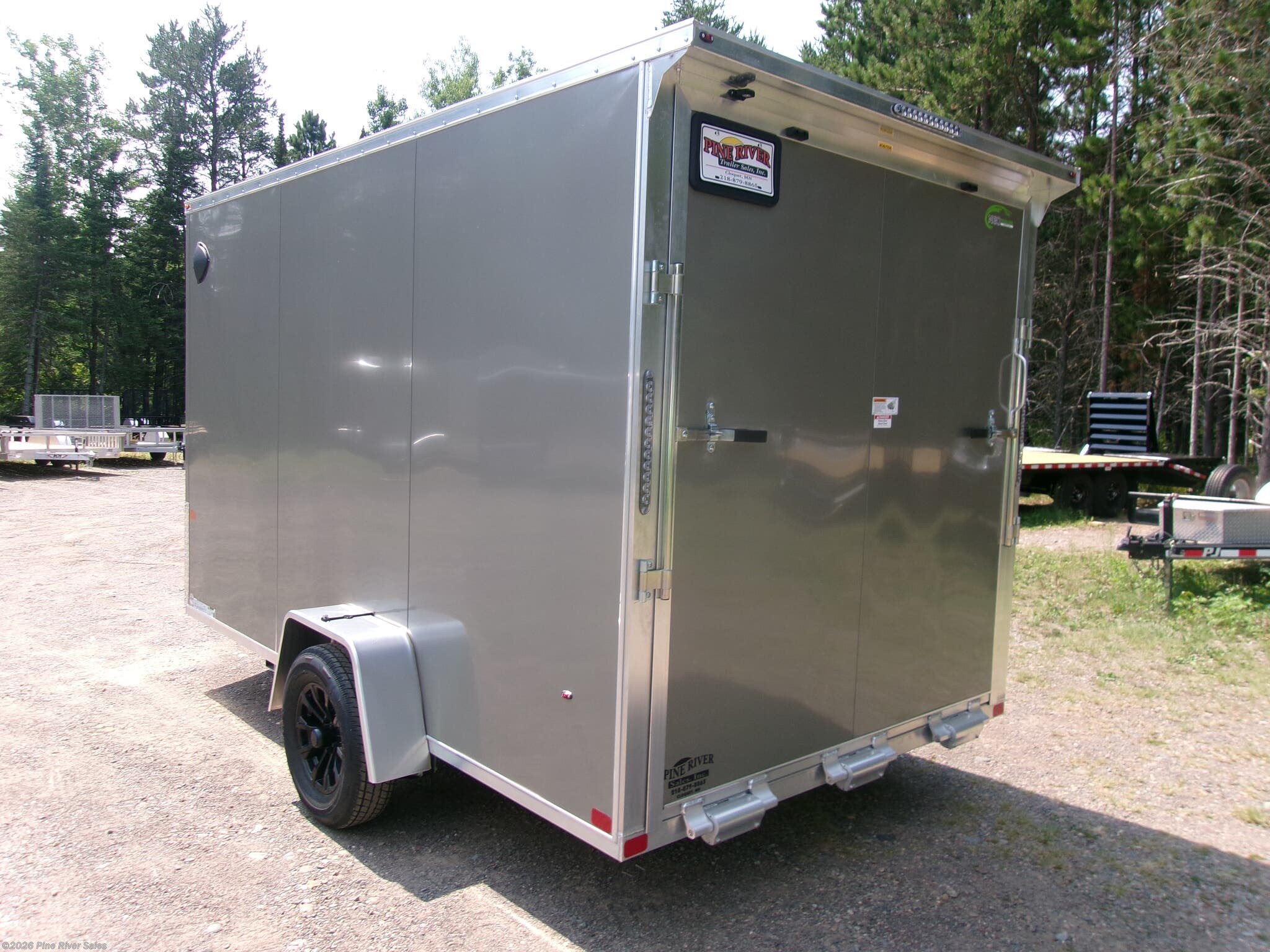 2027 Neo Trailers 7x12 NAVLE 3500# W/ Brakes - New Cargo Trailer for sale by Pine River Sales in Cloquet, Minnesota