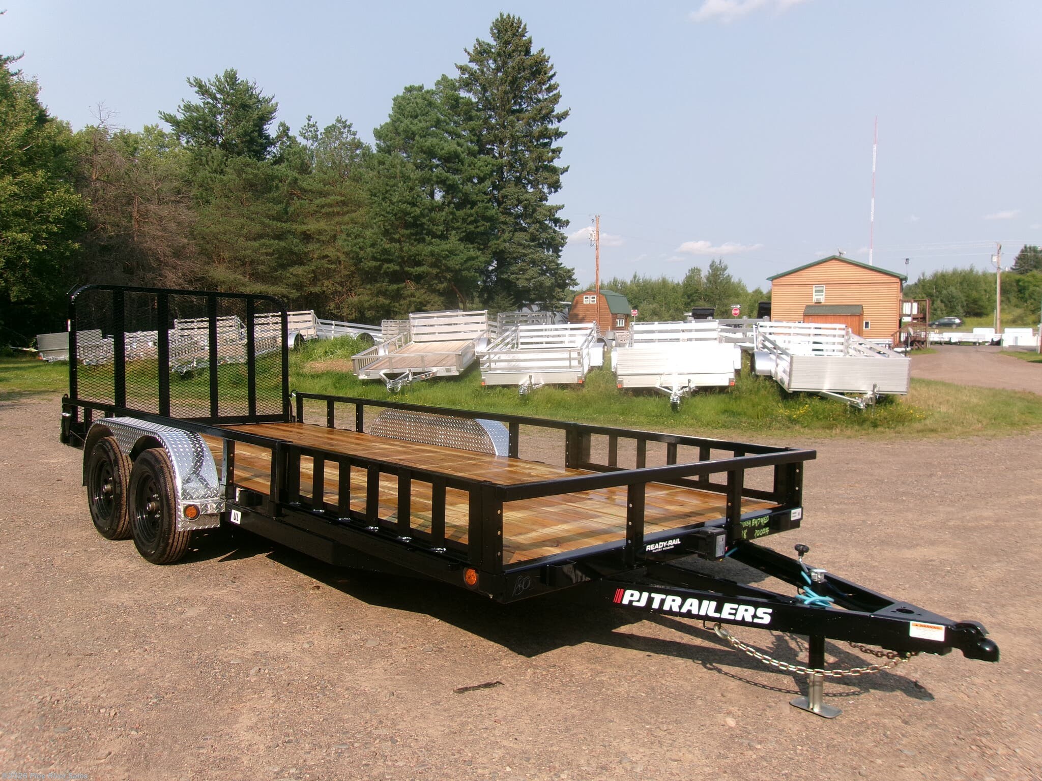 2027 PJ Trailers UL 83x18 UT 7k GVWR
