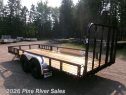 New 2027 PJ Trailers UL 83x18 UT 7k GVWR available in Cloquet, Minnesota