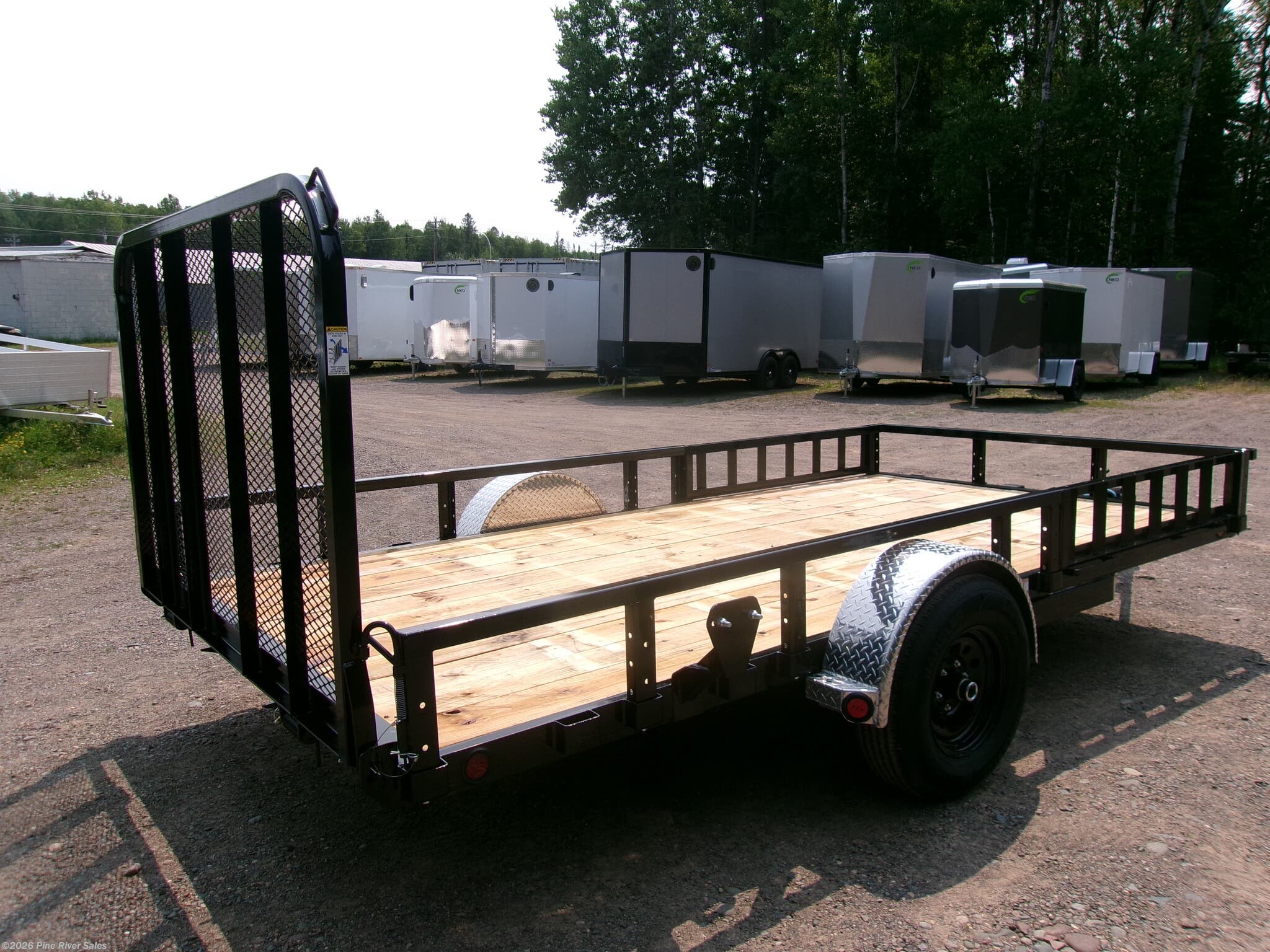 2027 PJ Trailers U8 14 5K GVWR - New Utility Trailer for sale by Pine River Sales in Cloquet, Minnesota