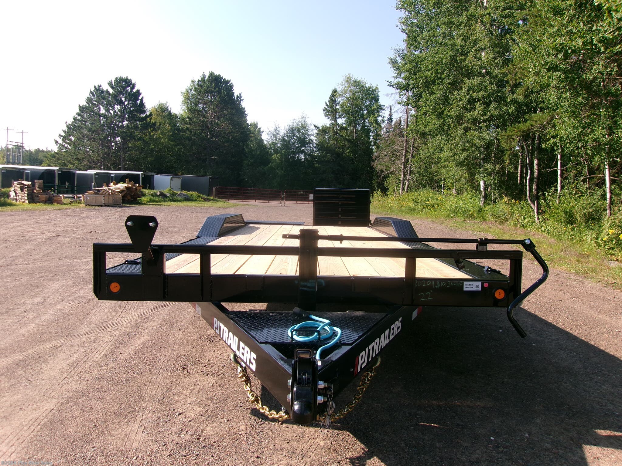 2027 PJ Trailers B6 PJ 22' SUPERWIDE 14K GVWR - New Equipment Trailer for sale by Pine River Sales in Cloquet, Minnesota