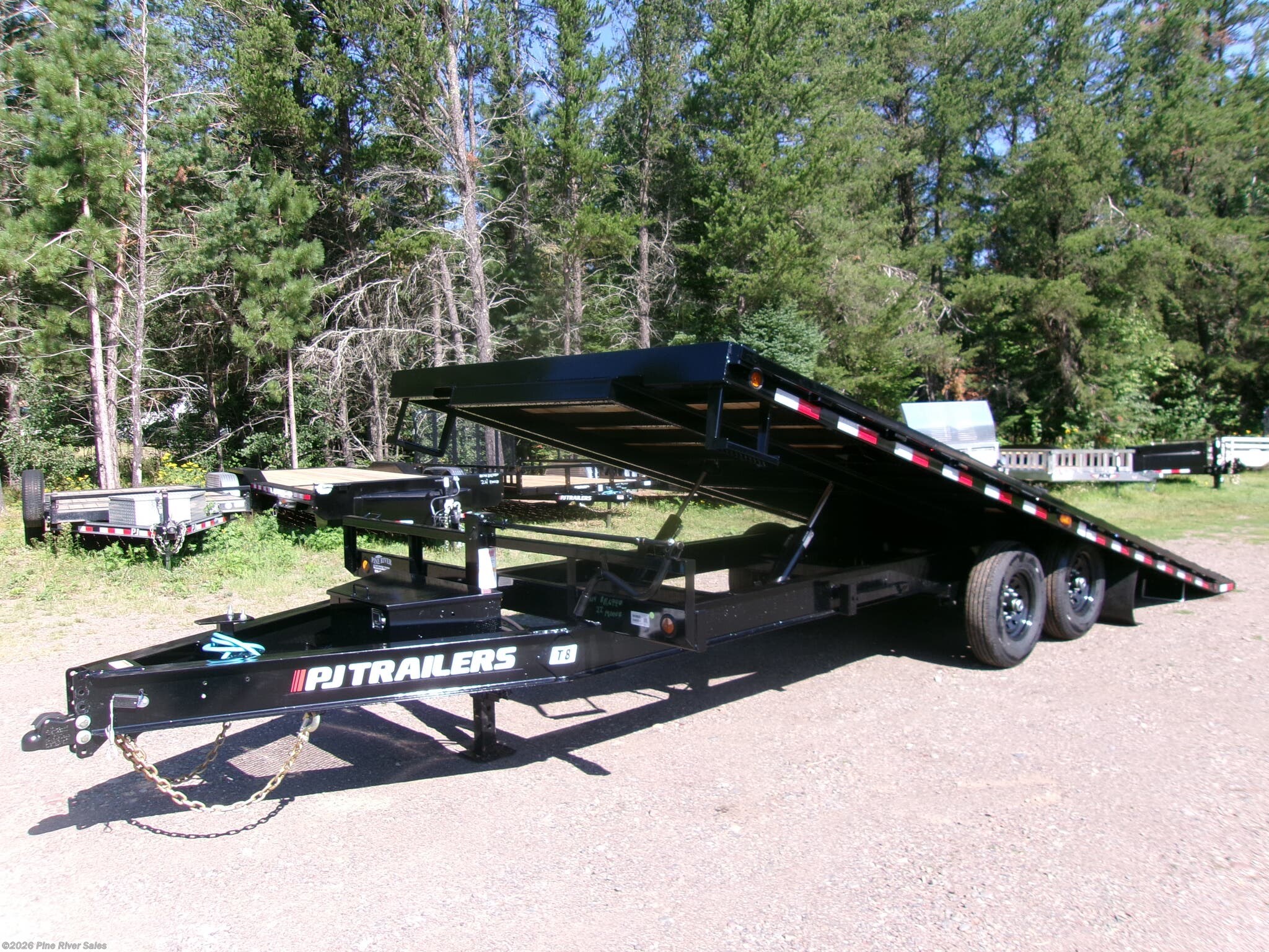 2027 PJ Trailers T8 PJ T8 22 Tilt Deckover 14k - New Tilt Deck Trailer for sale by Pine River Sales in Cloquet, Minnesota